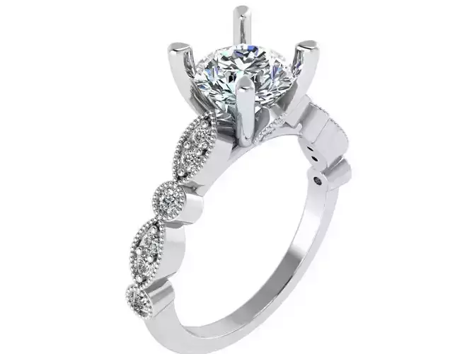 Round Diamond Ring 1650