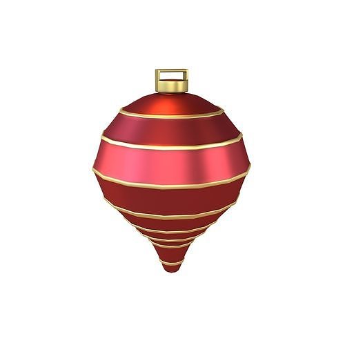 Christmas Tree Decoration v1 003 Low-poly 3D model