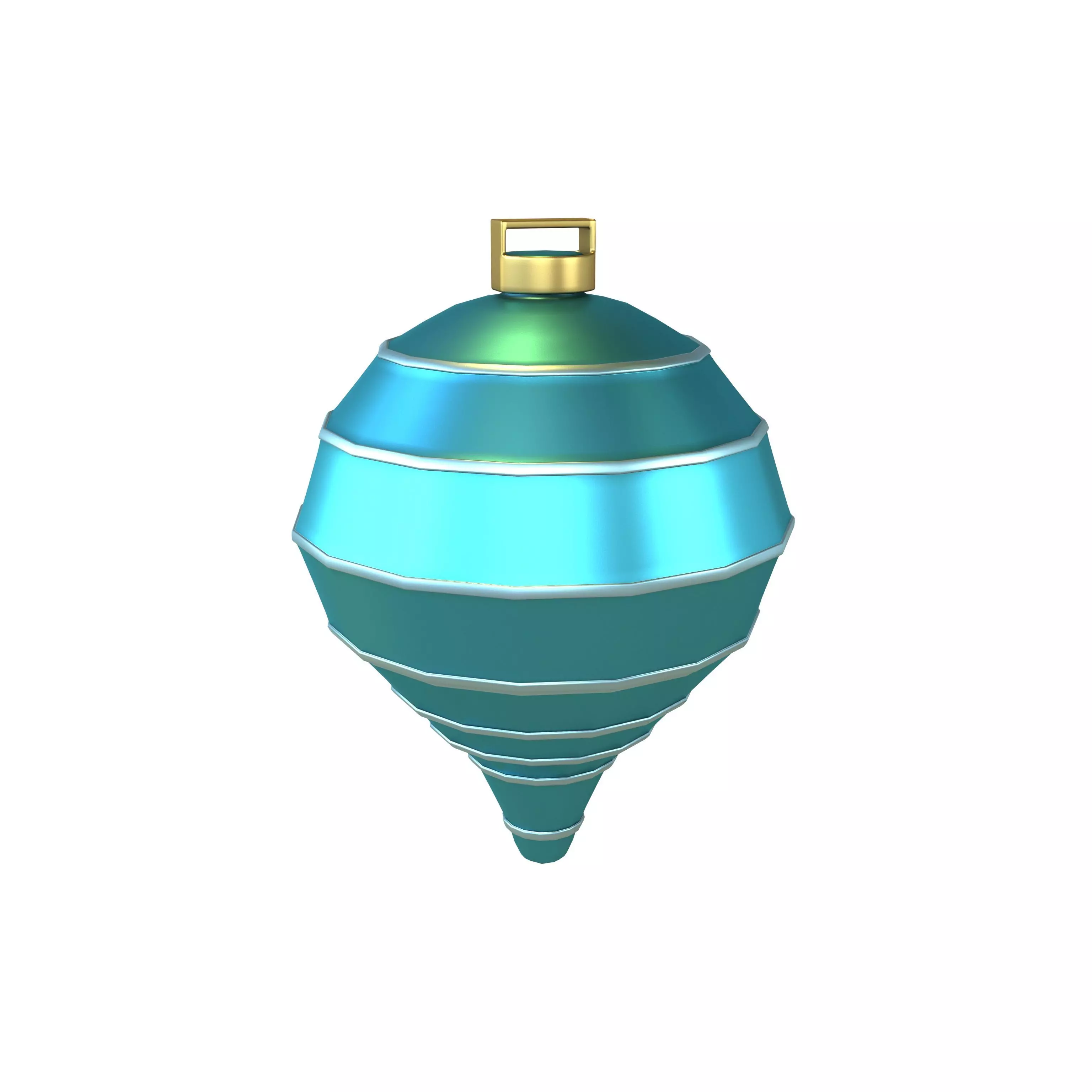 Christmas Tree Decoration v1 004 Low-poly 3D model_0