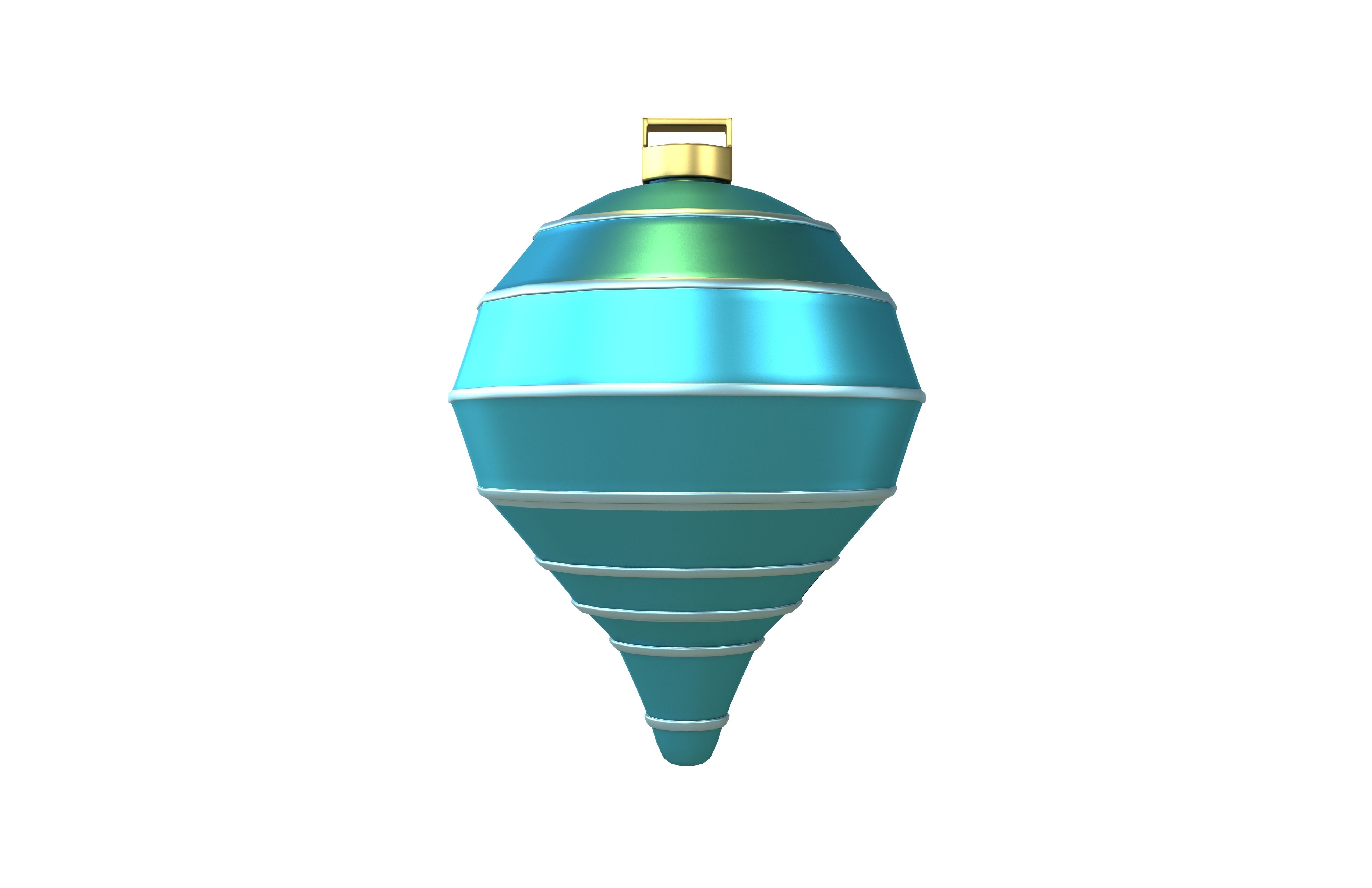 Christmas Tree Decoration v1 004 Low-poly 3D model_3