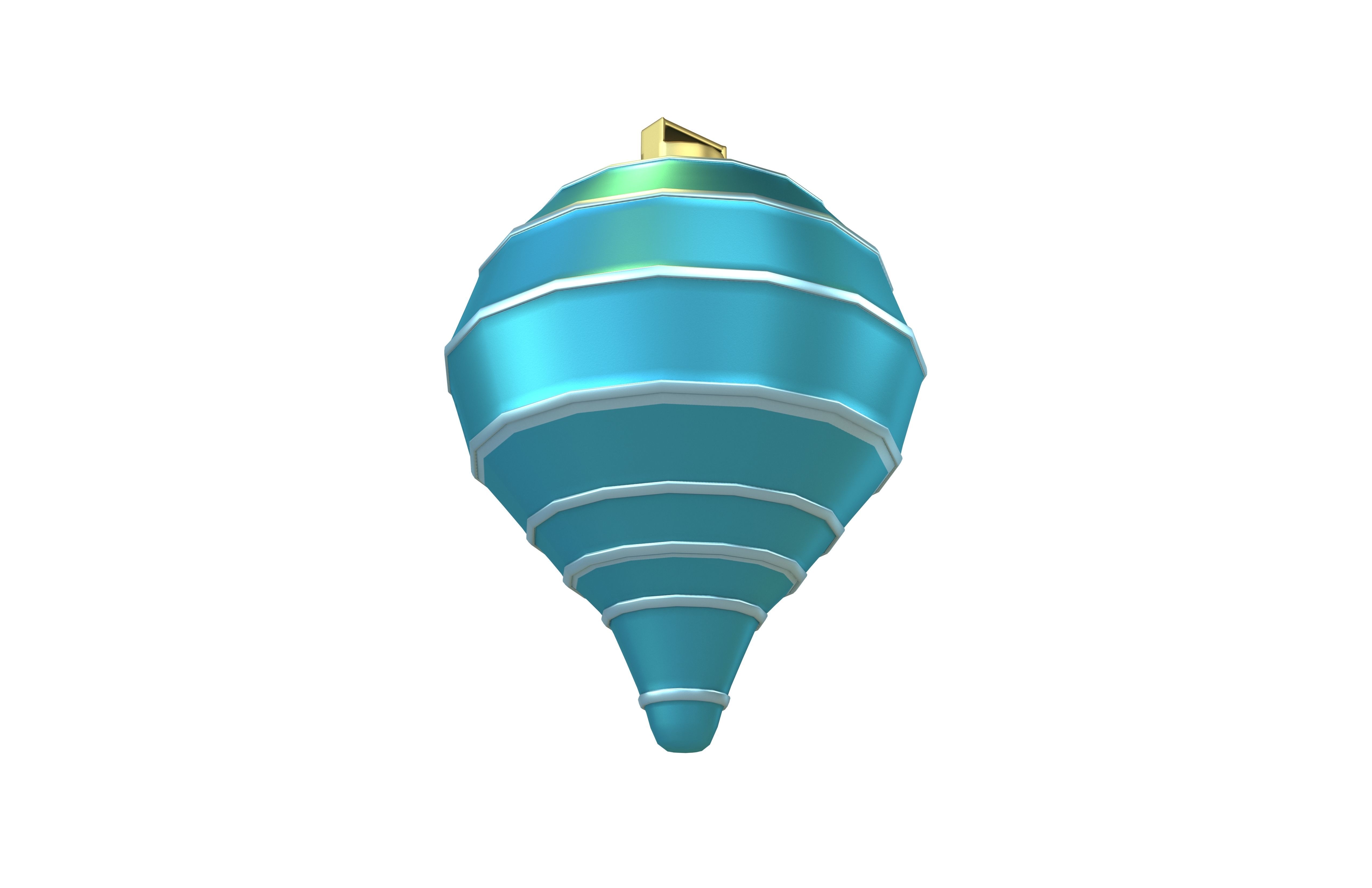 Christmas Tree Decoration v1 004 Low-poly 3D model_2