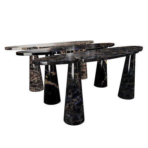 Eros console table 3D model