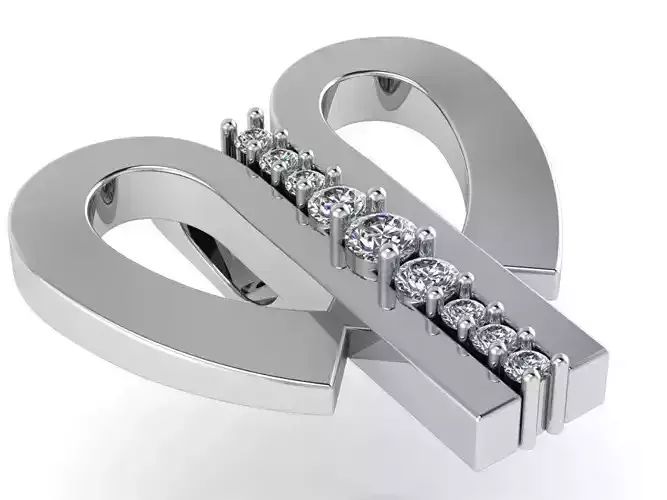 Diamond Pendant 1669