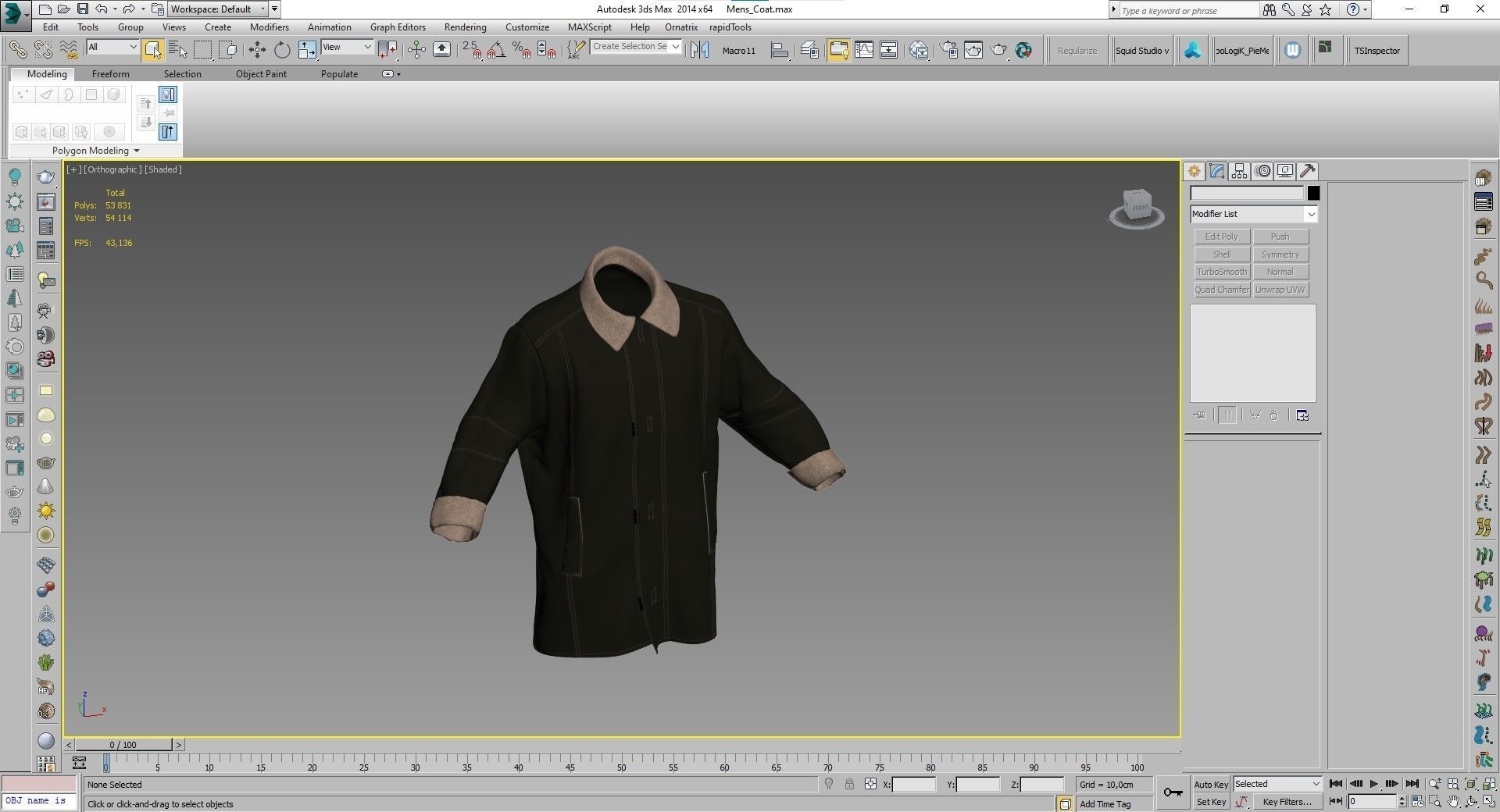 3D Coat Low-poly 3D model_3