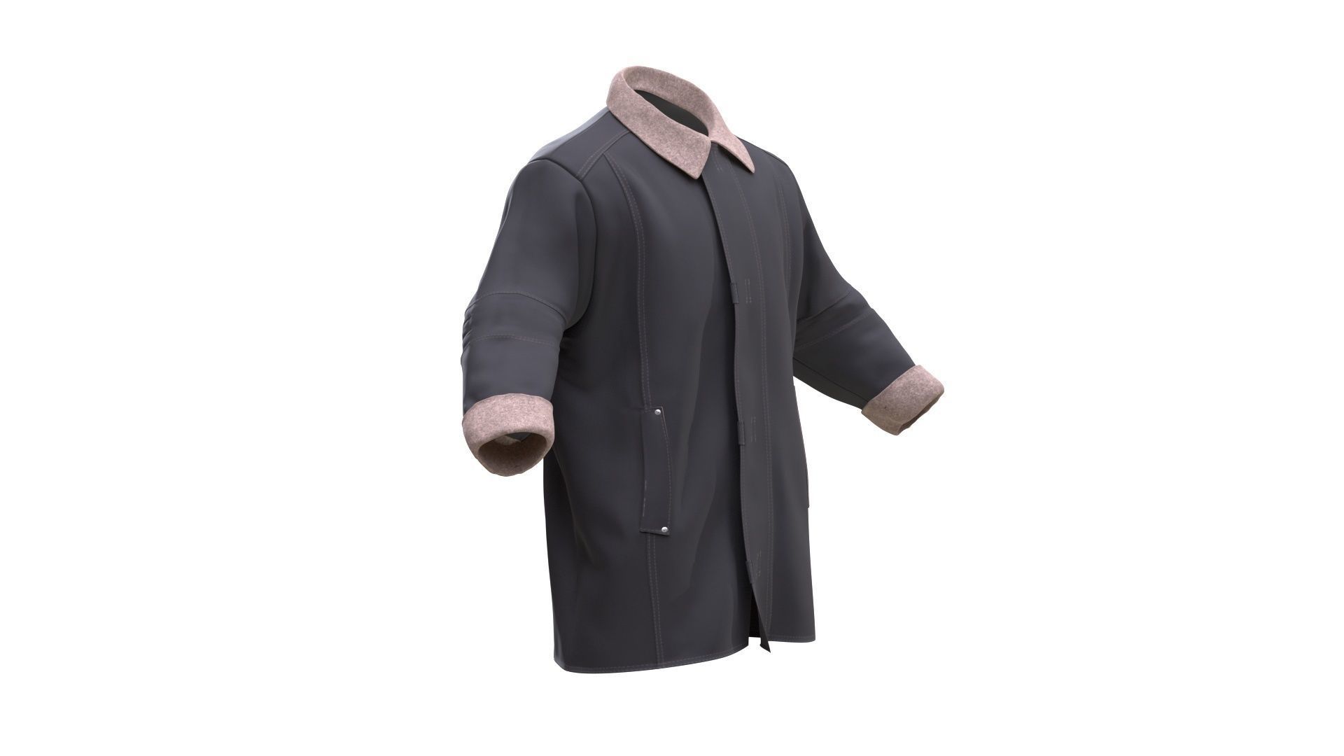 3D Coat Low-poly 3D model_2
