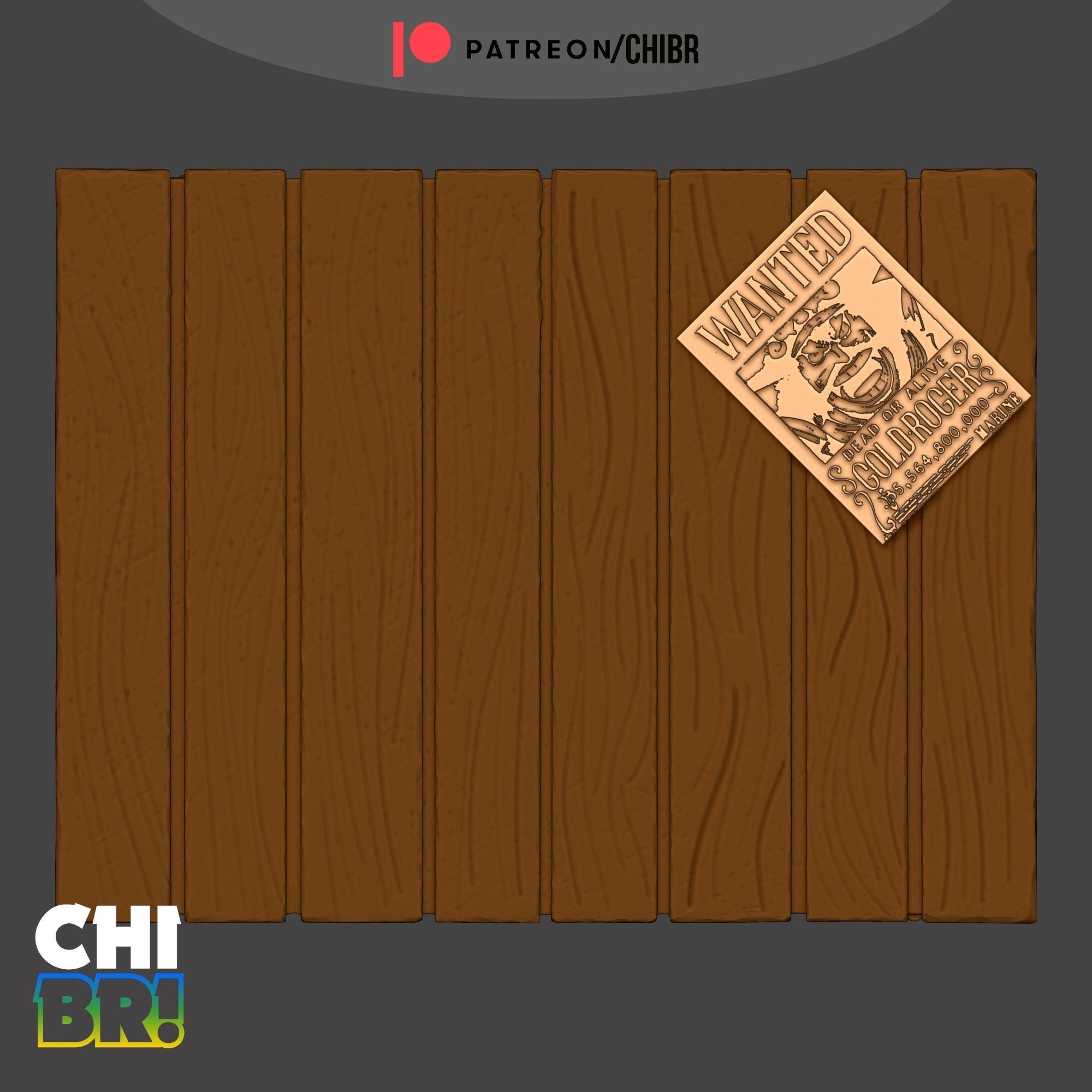 GOL D ROGER - ONE PIECE - FUNKO 3D print model_3