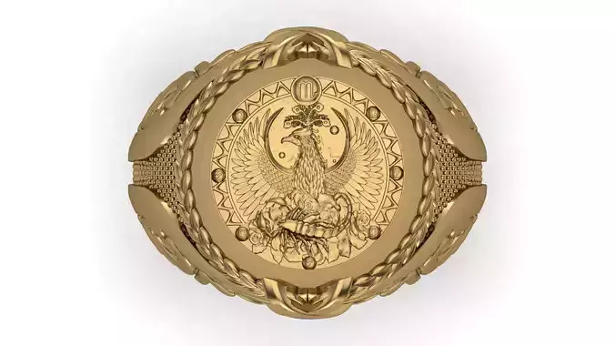 Scorpion Zodiac Sign Ring