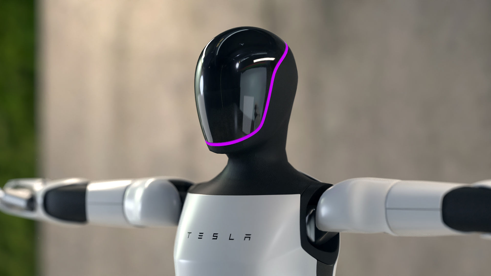 Optimus Gen 2 animated model robot  high detailed quality vray Low-poly 3D model_4