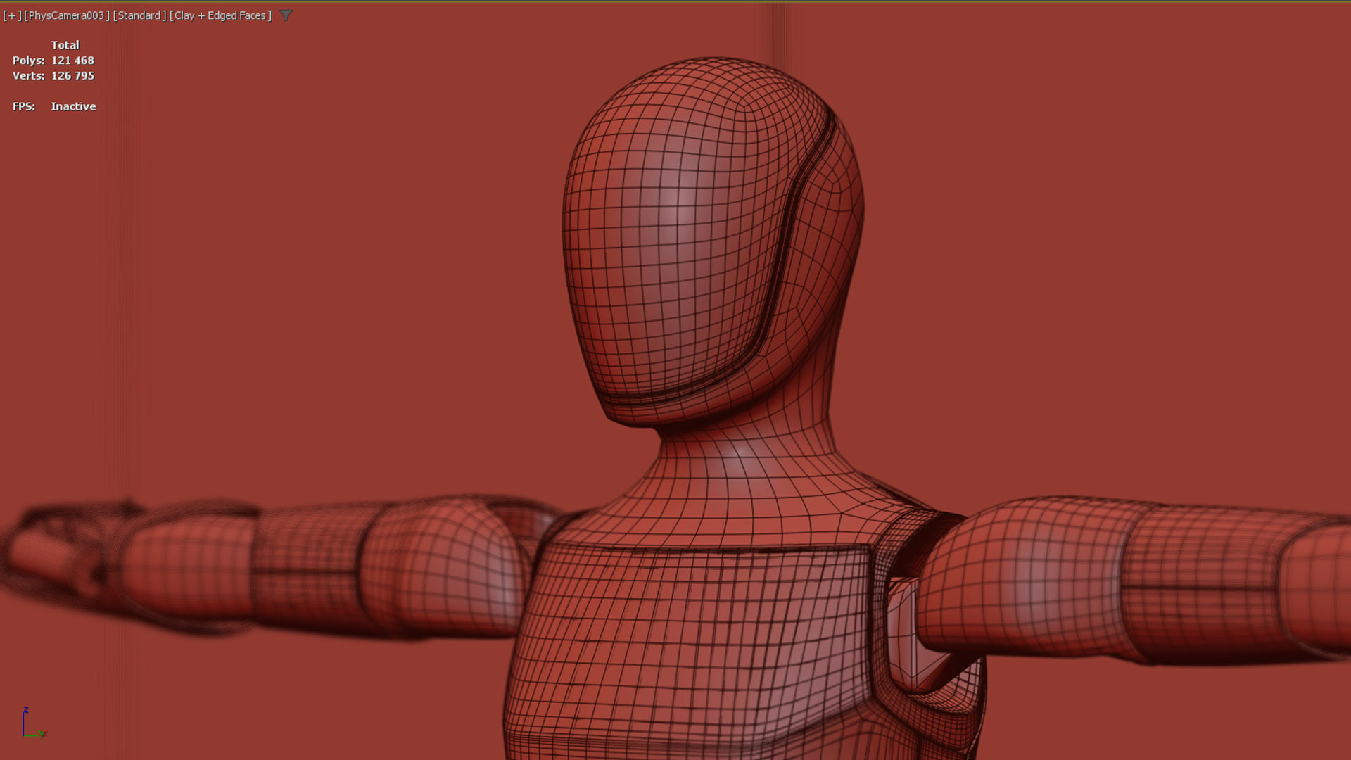 Optimus Gen 2 animated model robot  high detailed quality vray Low-poly 3D model_10