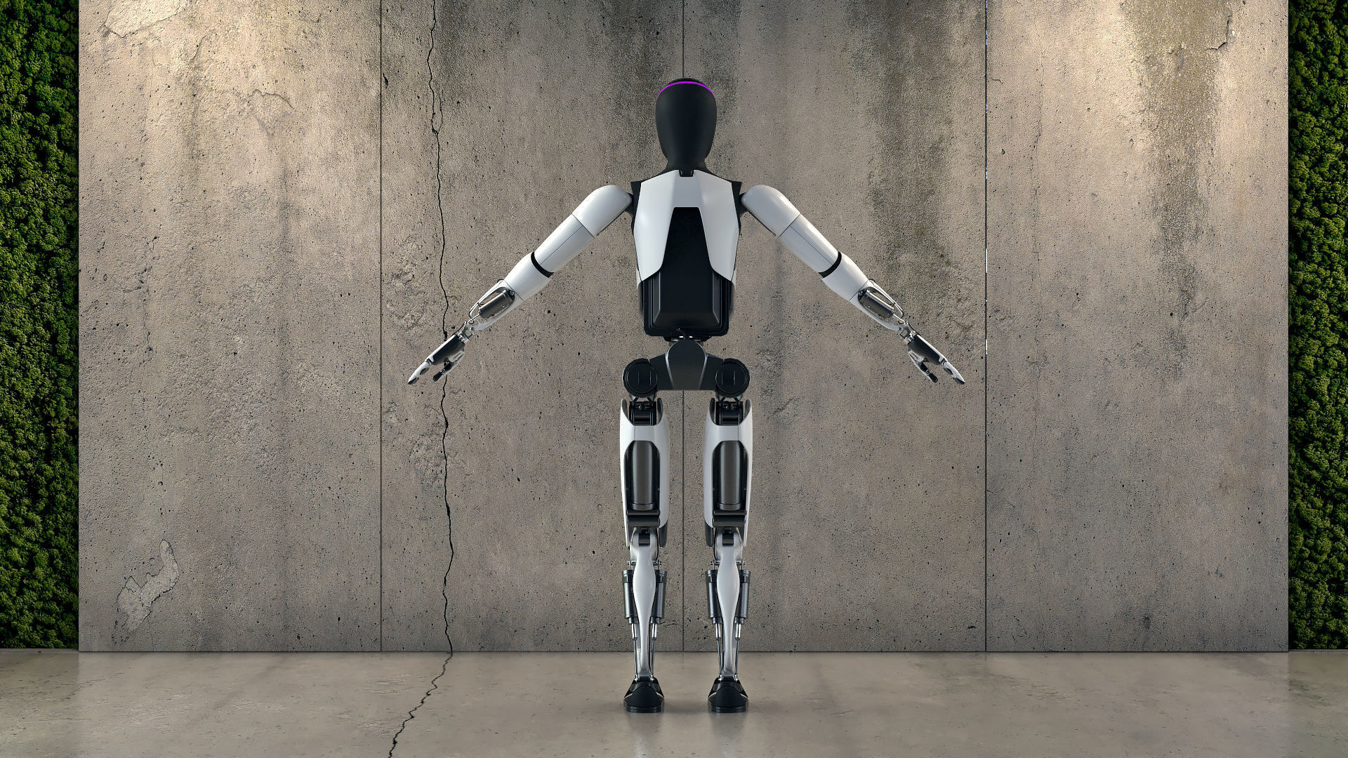 Optimus Gen 2 animated model robot  high detailed quality vray Low-poly 3D model_3