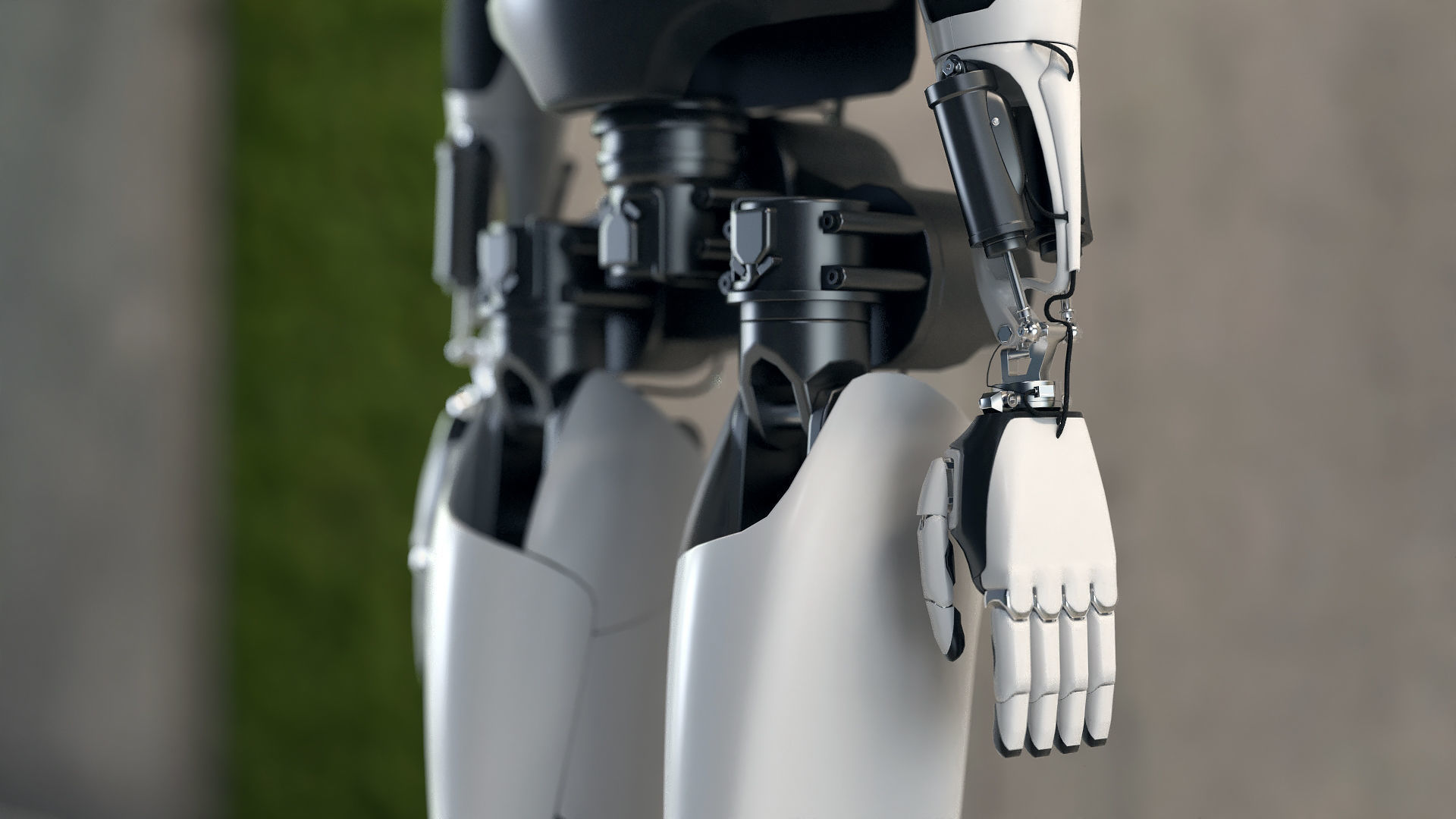 Optimus Gen 2 animated model robot  high detailed quality vray Low-poly 3D model_5