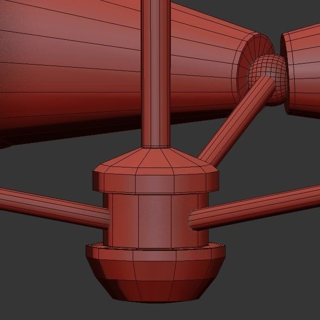 Pinwheel  3D model_3