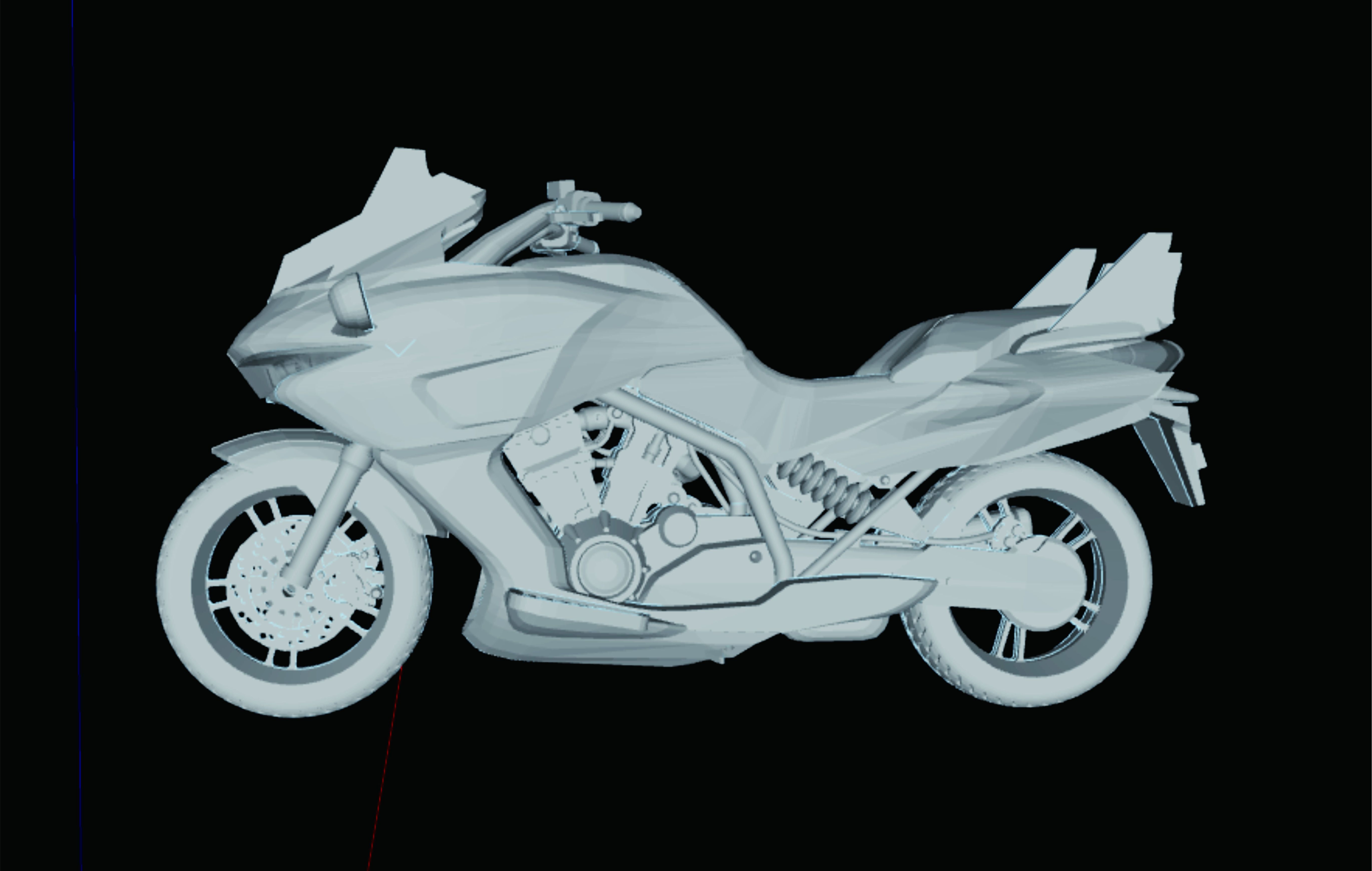 machine decader Low-poly 3D model_3