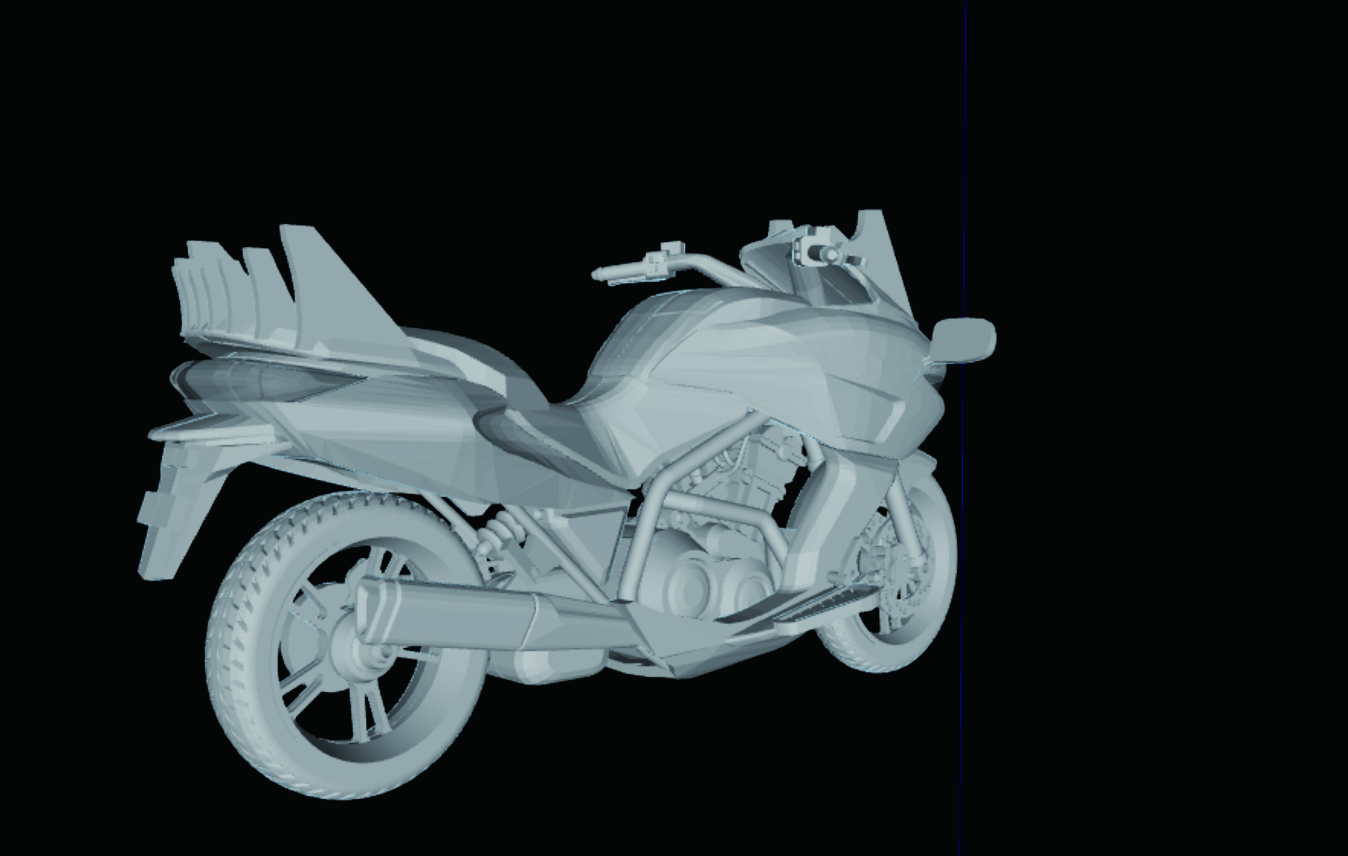 machine decader Low-poly 3D model_4