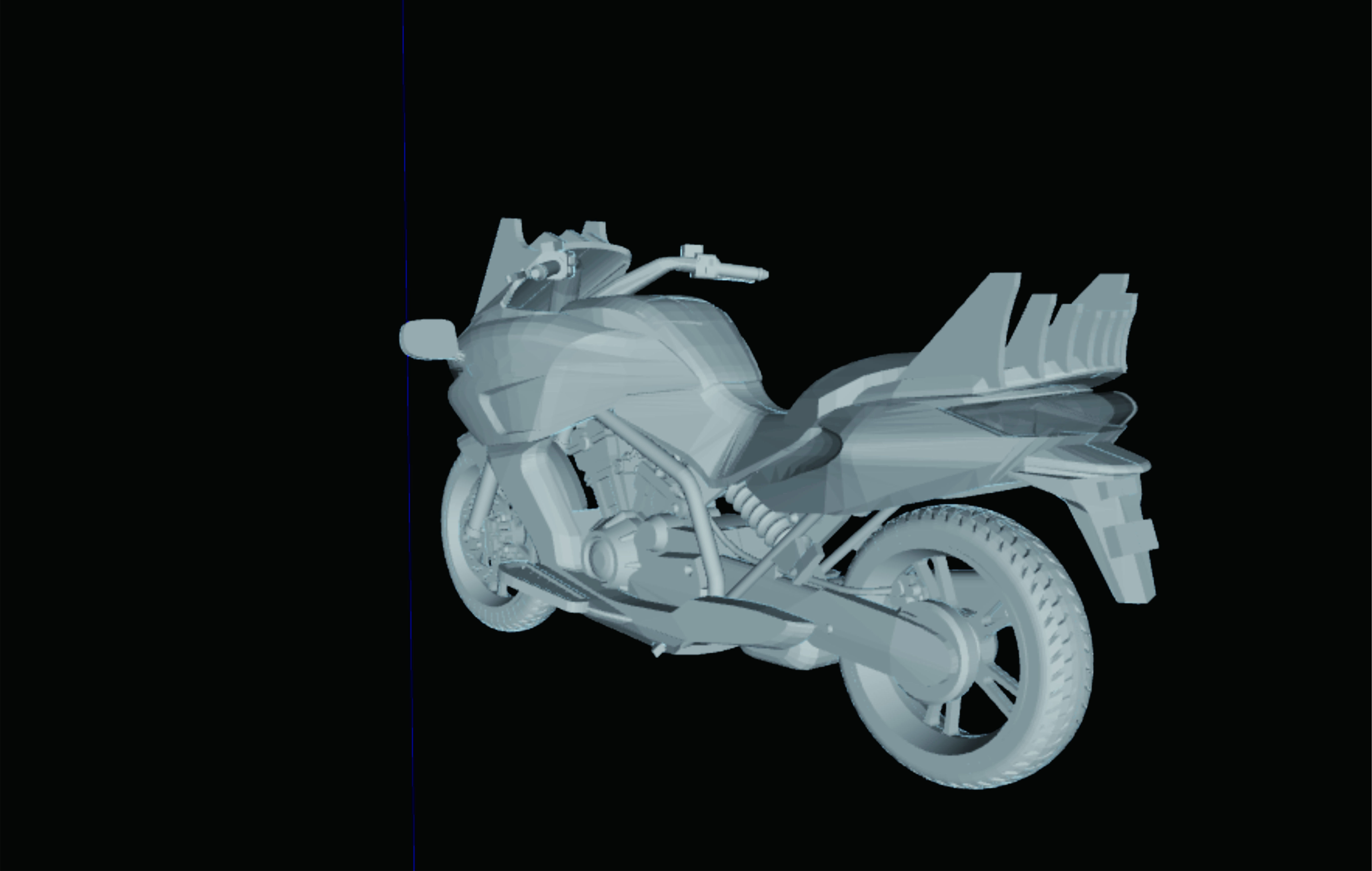 machine decader Low-poly 3D model_1