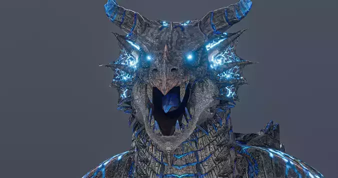 Thunderstorm dragon evo 2 - Rigged