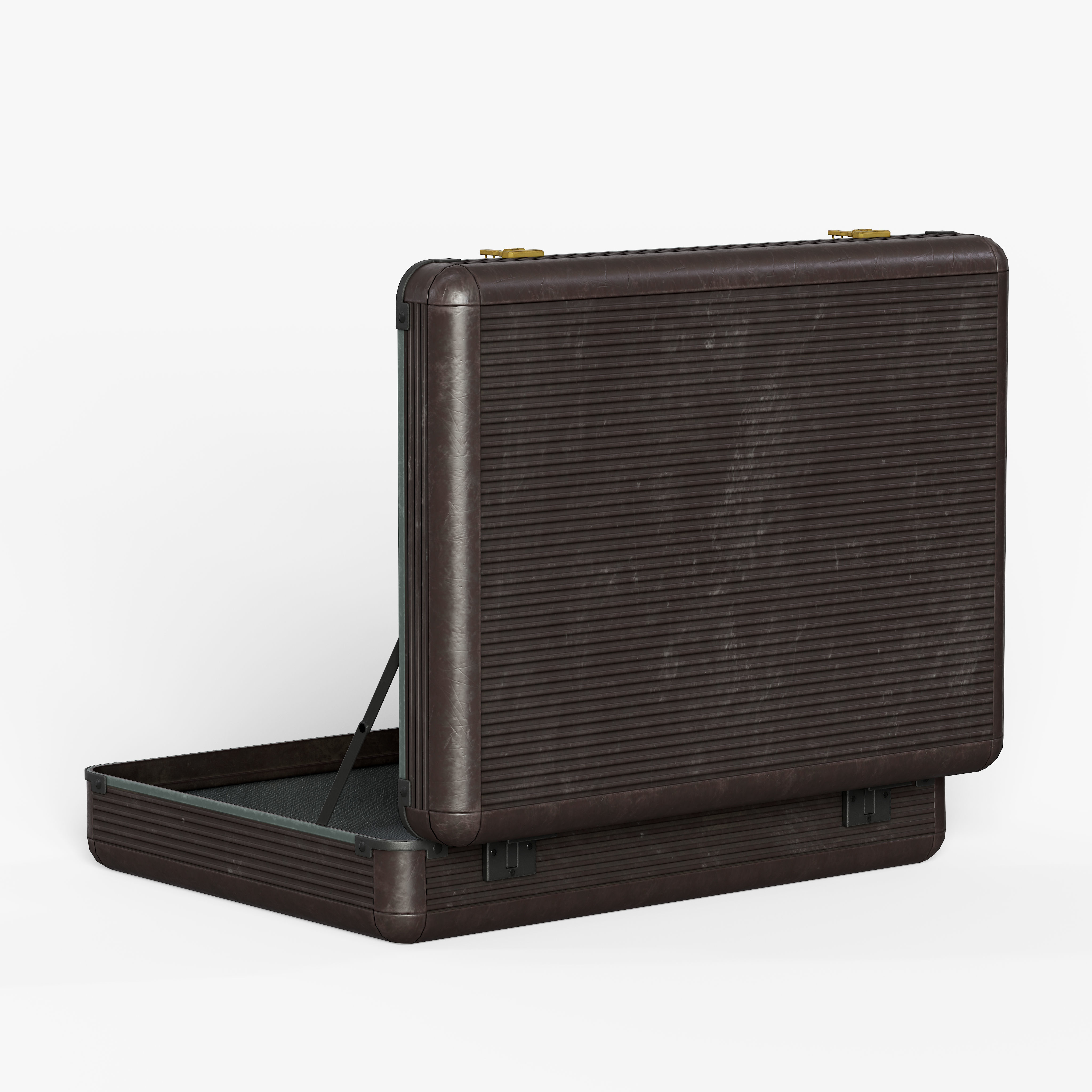 Briefcase Low-poly 3D model_6