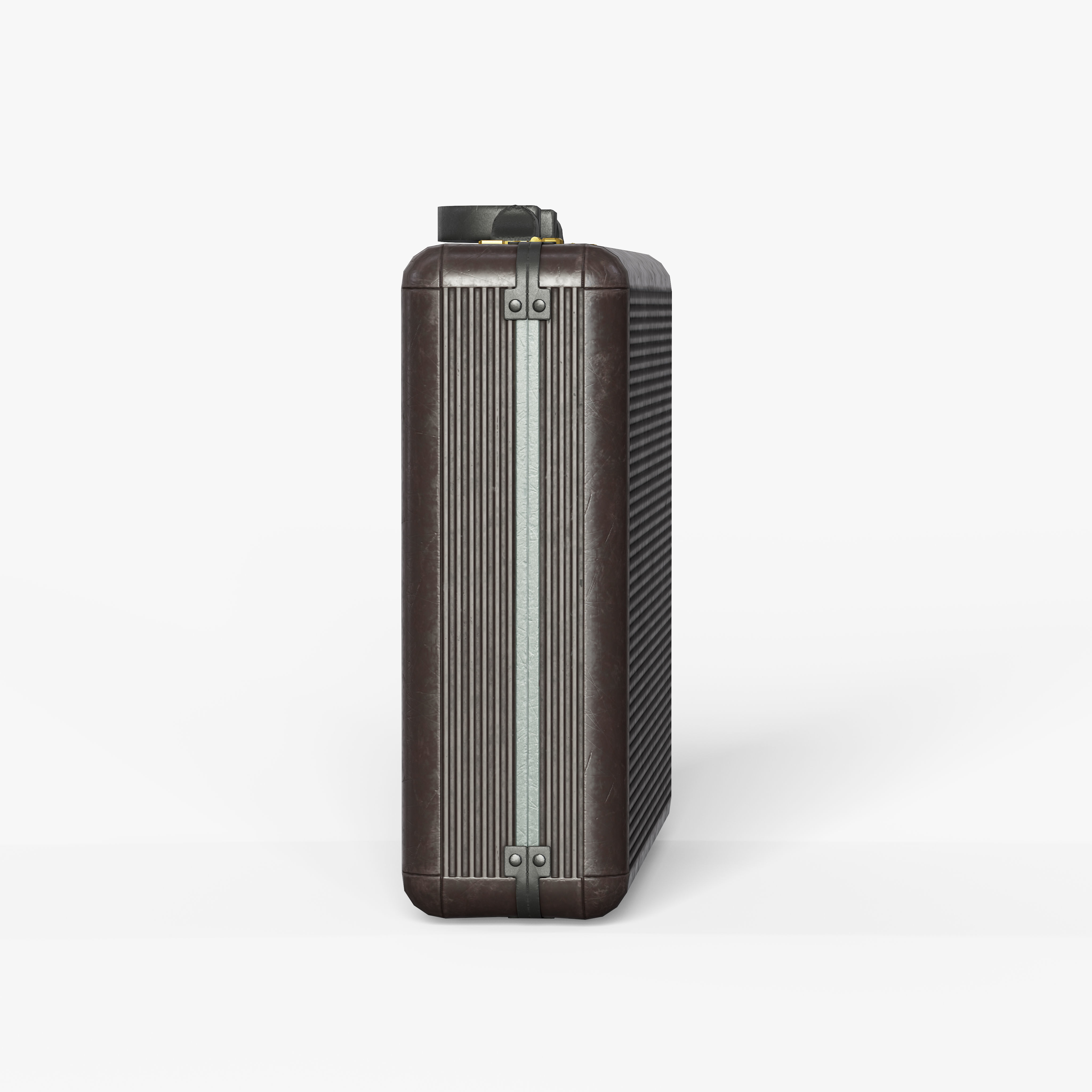 Briefcase Low-poly 3D model_11