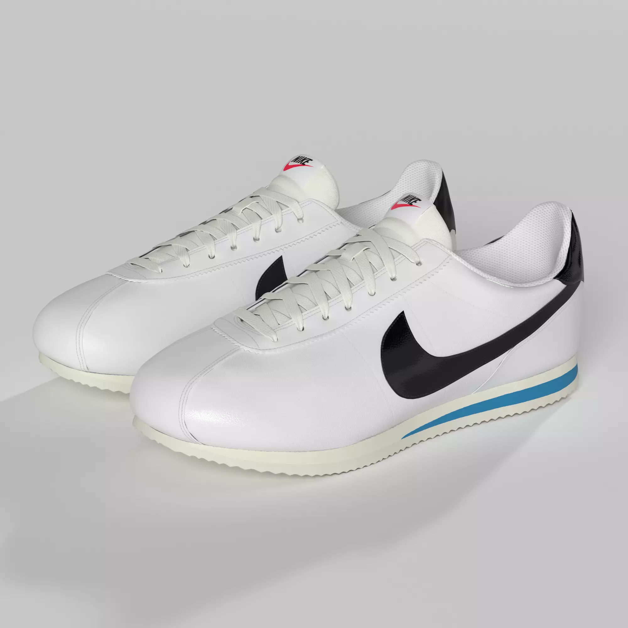 Nike Cortez 3D model_0