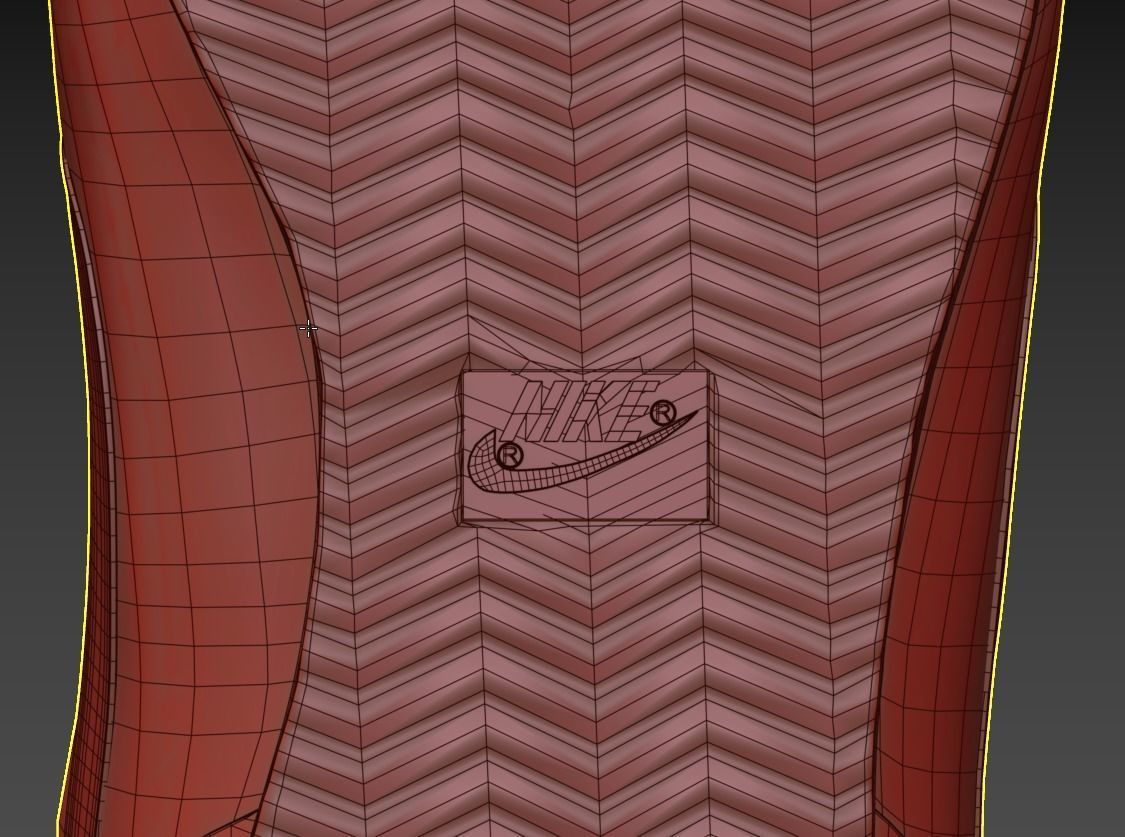 Nike Cortez 3D model_5