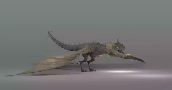 The Wyvern CAYMAN - rigged