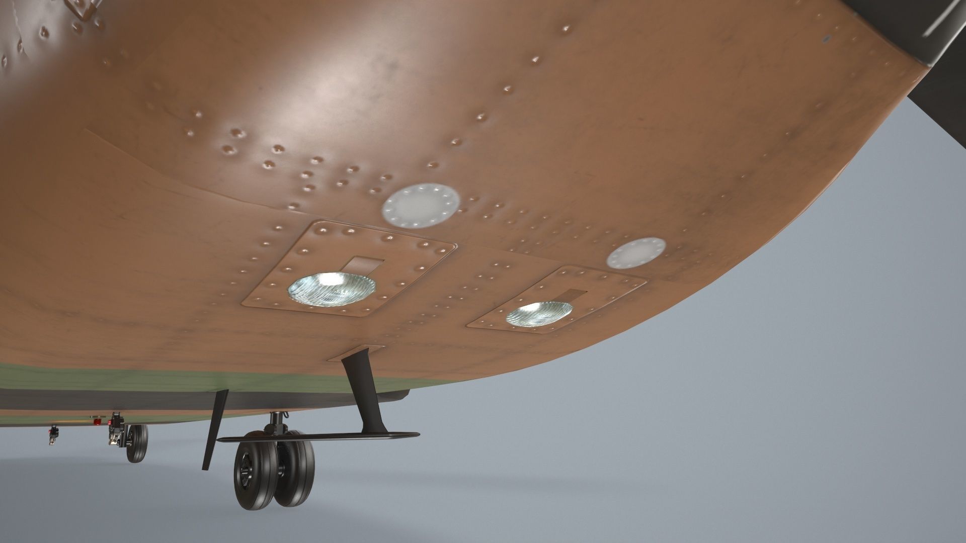  CH-47D Chinook Spanish Army Static Low-poly 3D model_7