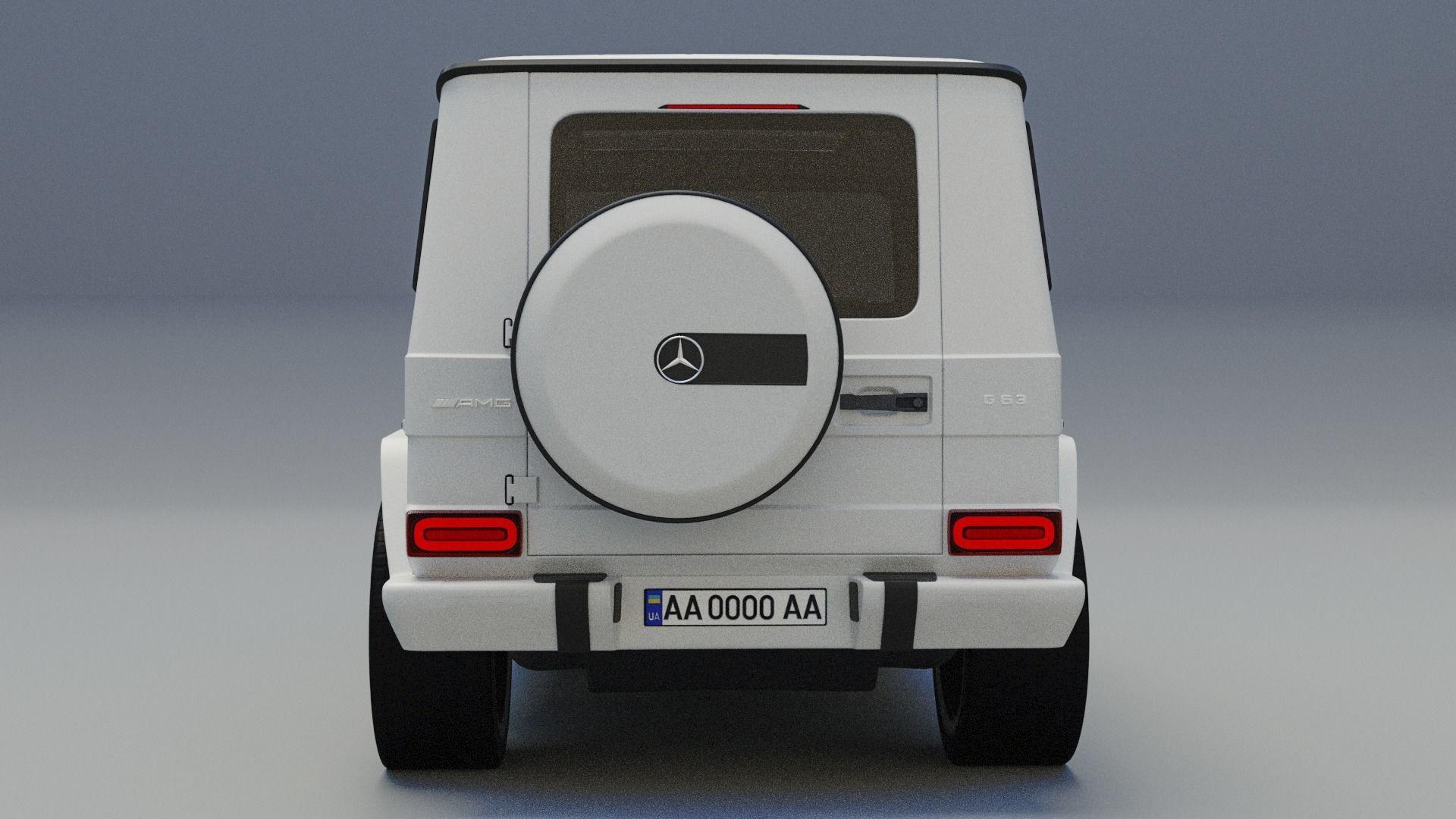 Mercedes G63 AMG 2023 FOR SUBDIVISION 3D model_9