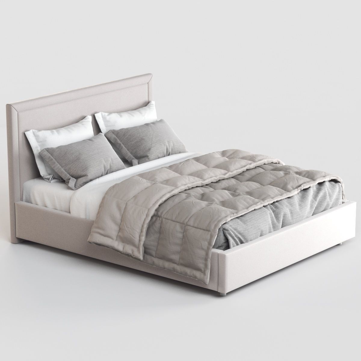 HOFF ABEL bed 3D model_3