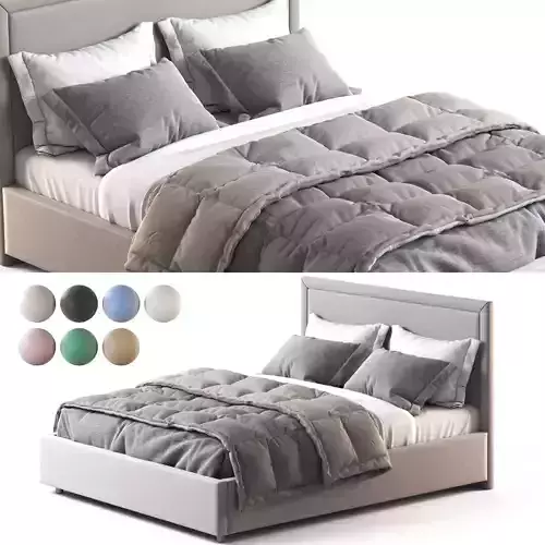 HOFF ABEL bed 3D model