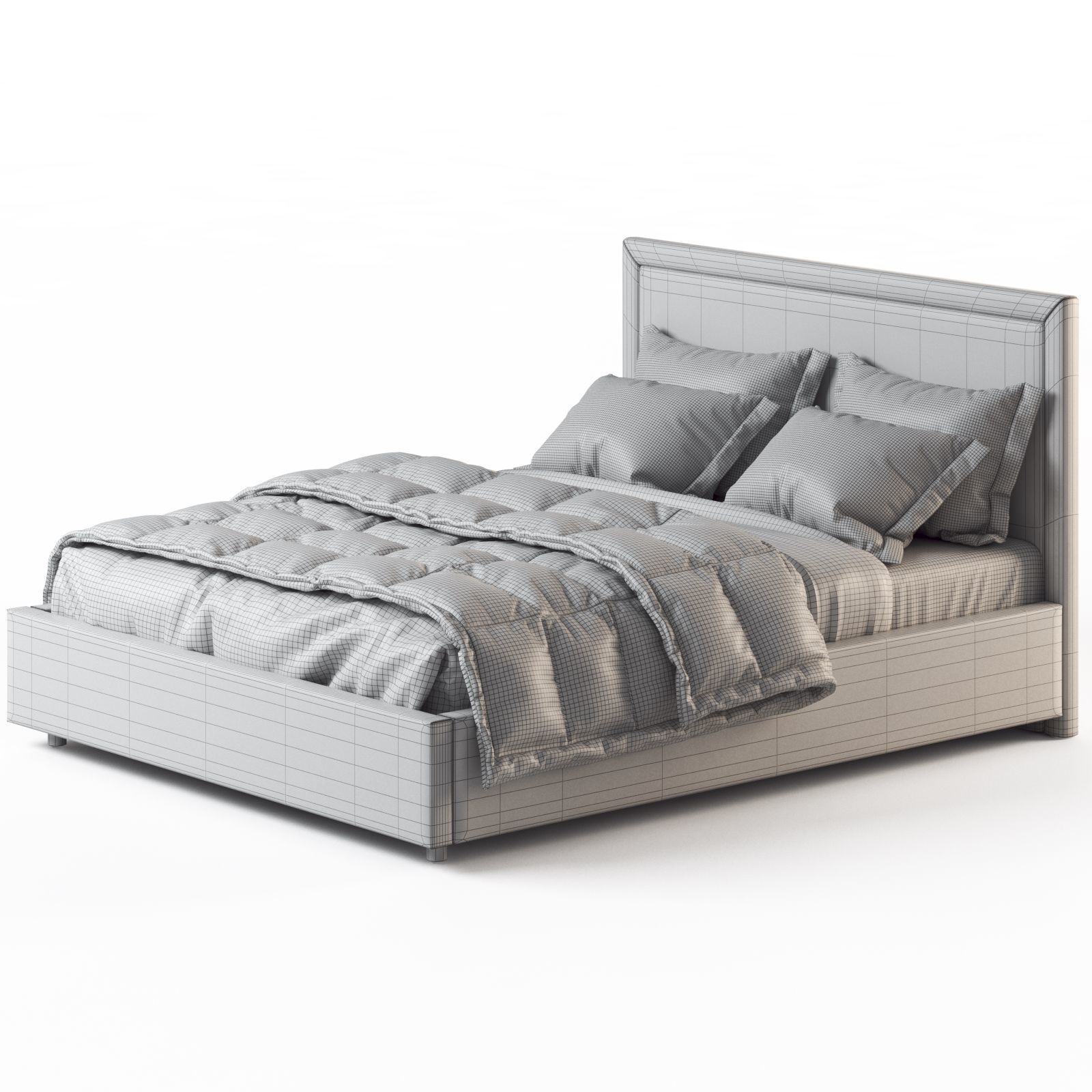 HOFF ABEL bed 3D model_1