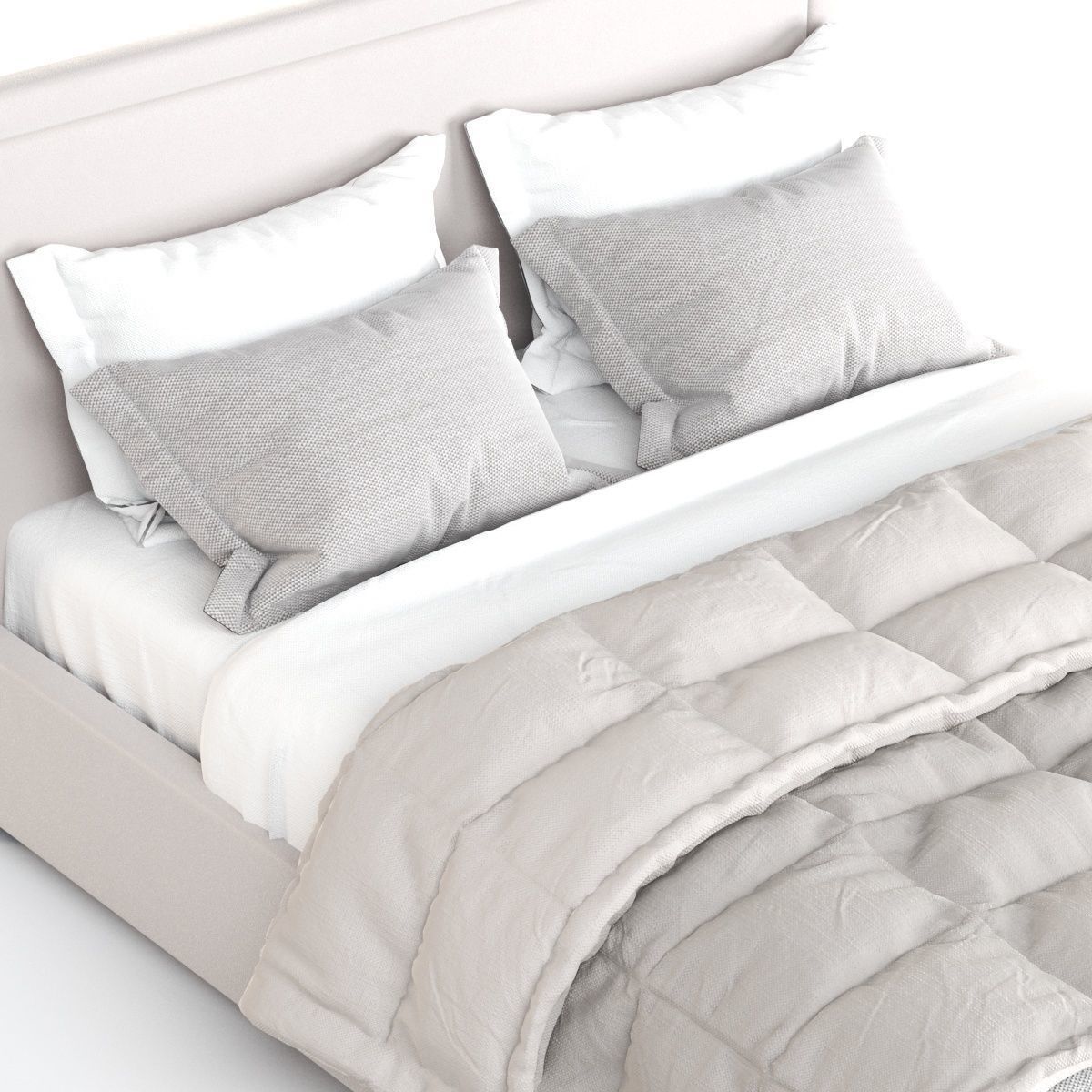 HOFF ABEL bed 3D model_4