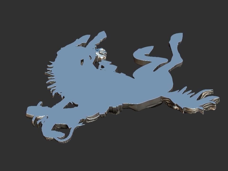 Bucking Horse - Rodeo 3D print model_11