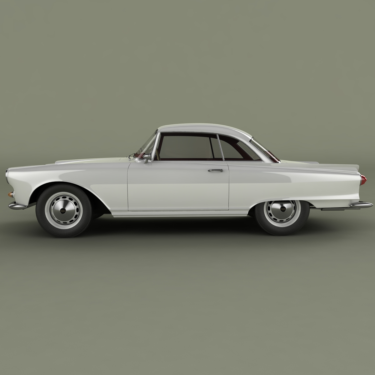 Auto Union 1000 SP 3D model_1
