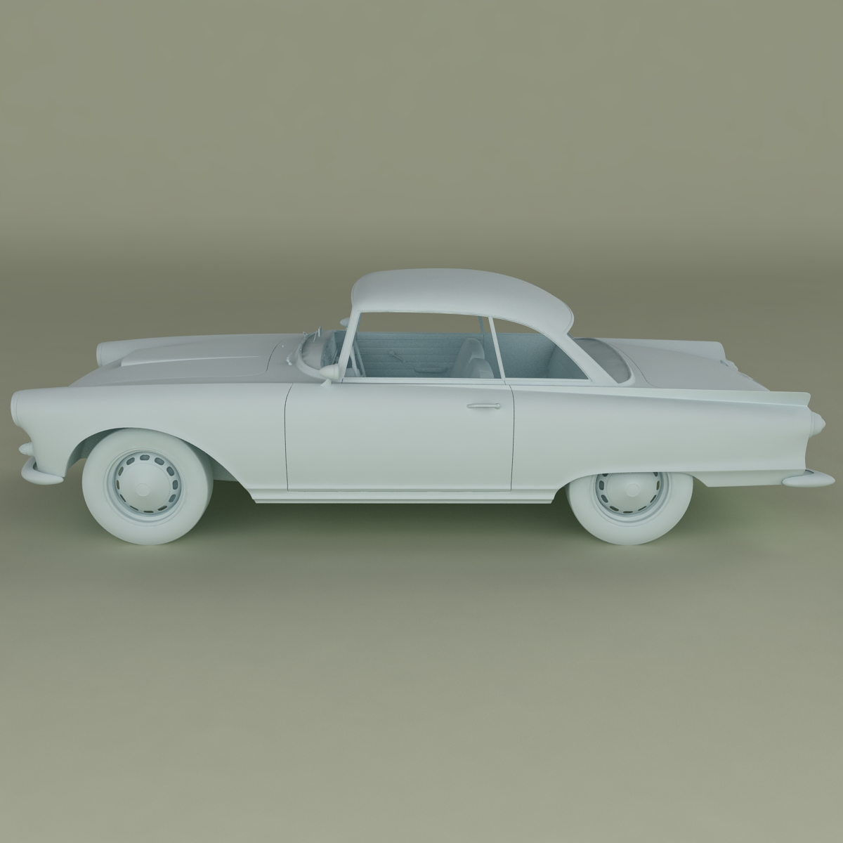 Auto Union 1000 SP 3D model_10