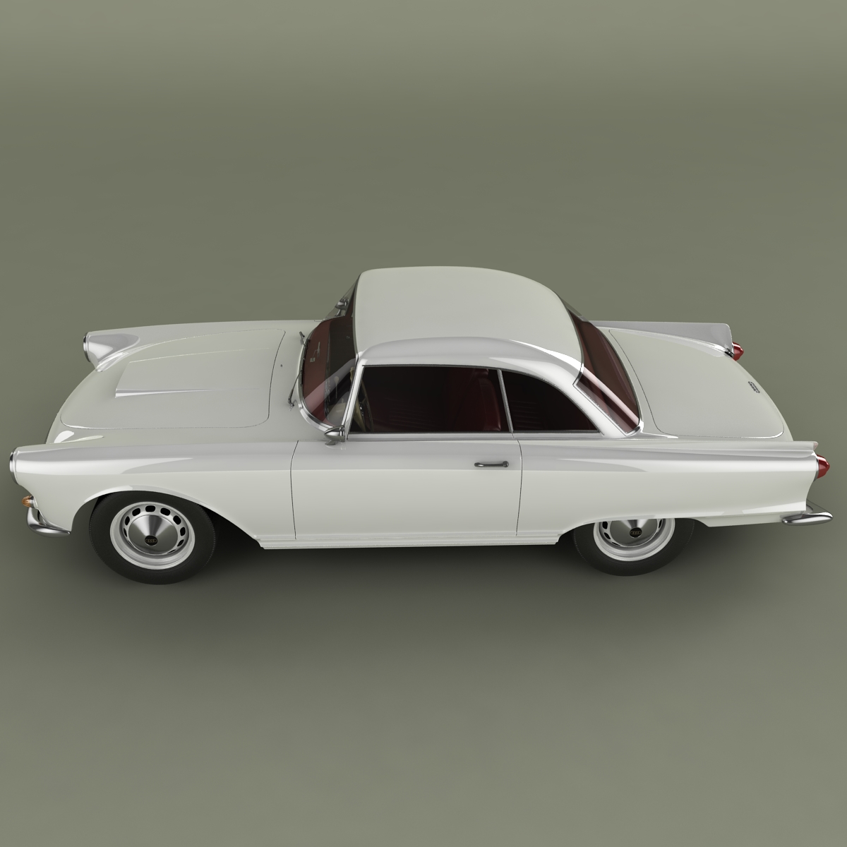 Auto Union 1000 SP 3D model_6