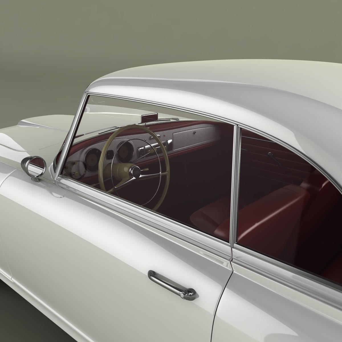 Auto Union 1000 SP 3D model_9