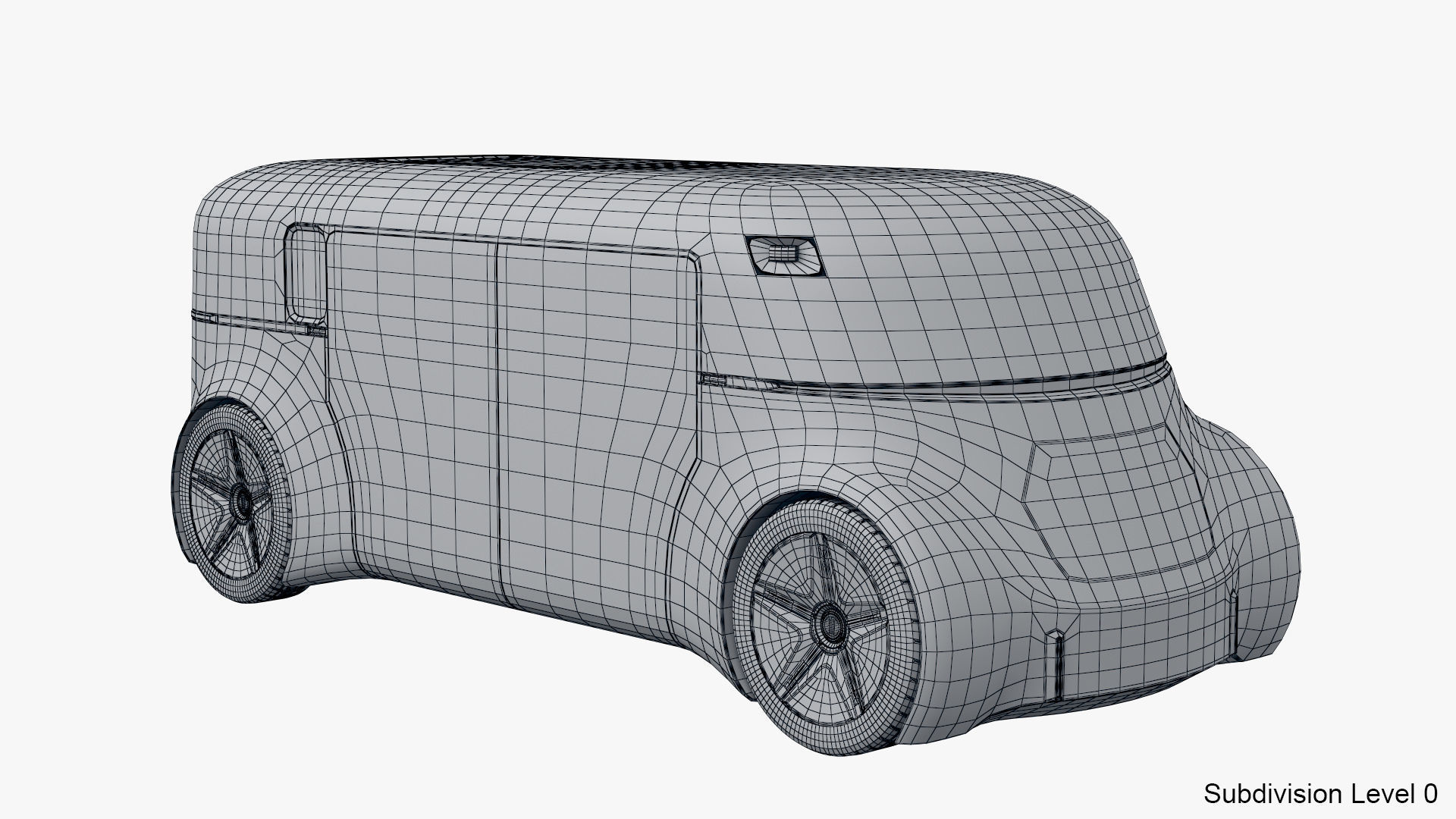 Autonomous Commercial Delivery Drone 3D model_13