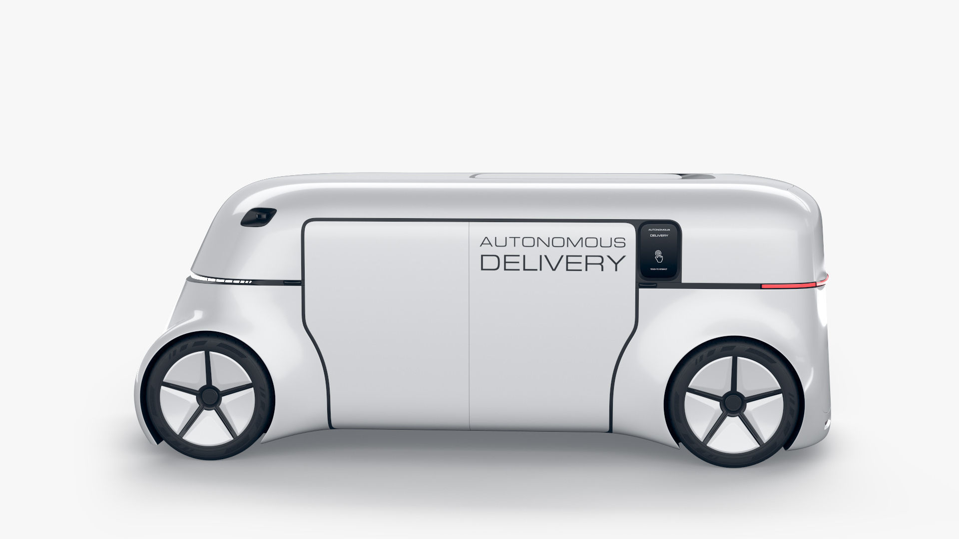 Autonomous Commercial Delivery Drone 3D model_7
