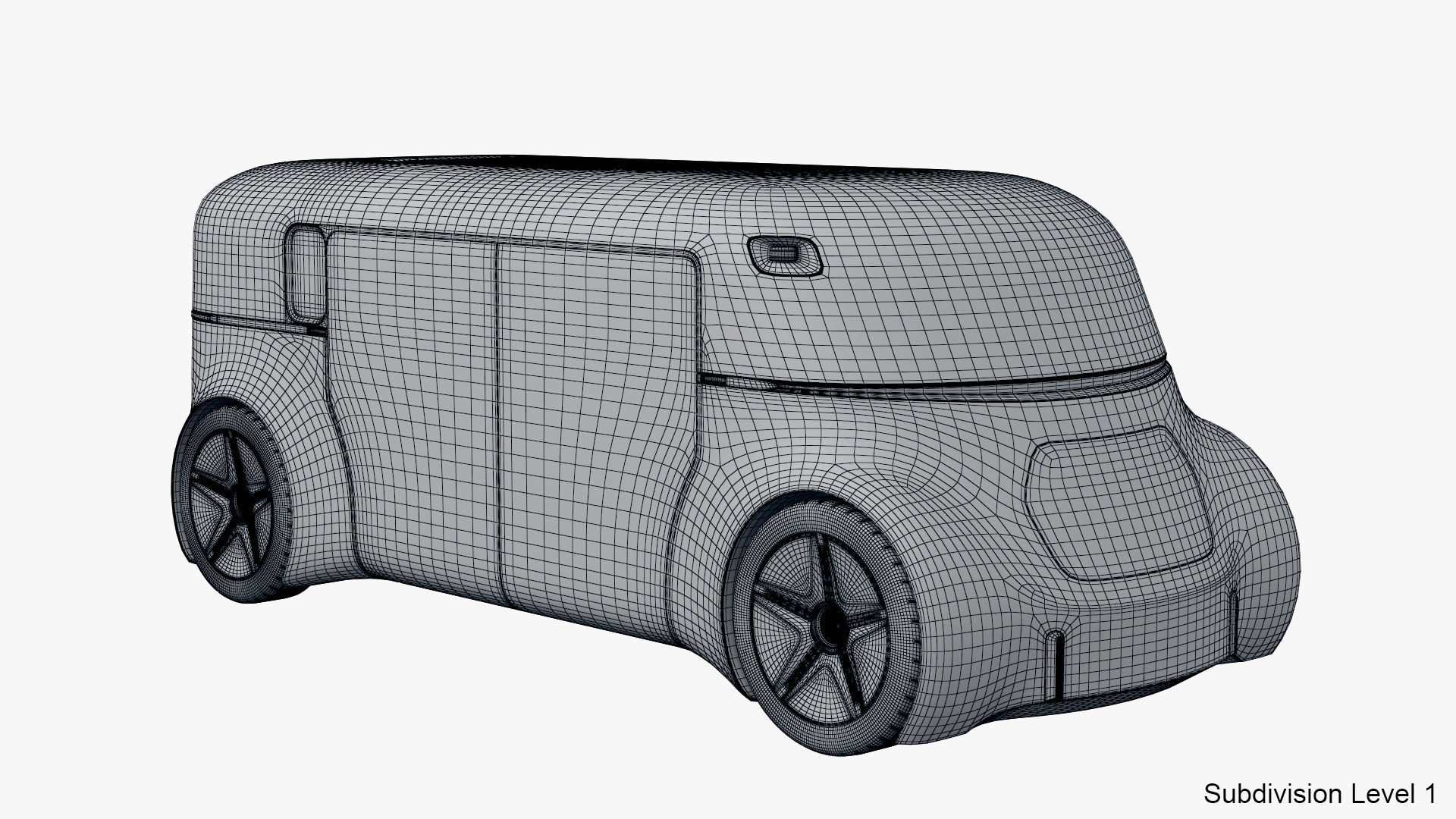 Autonomous Commercial Delivery Drone 3D model_14