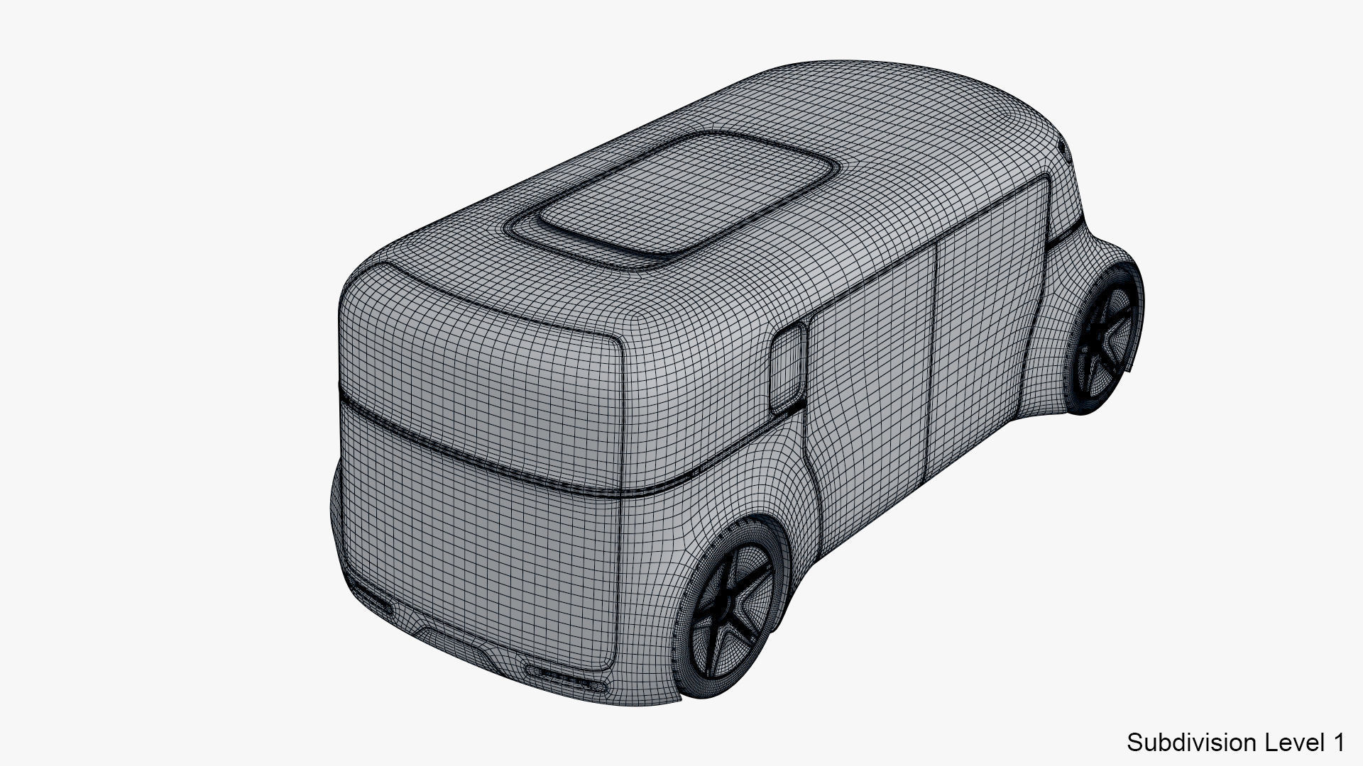 Autonomous Commercial Delivery Drone 3D model_16