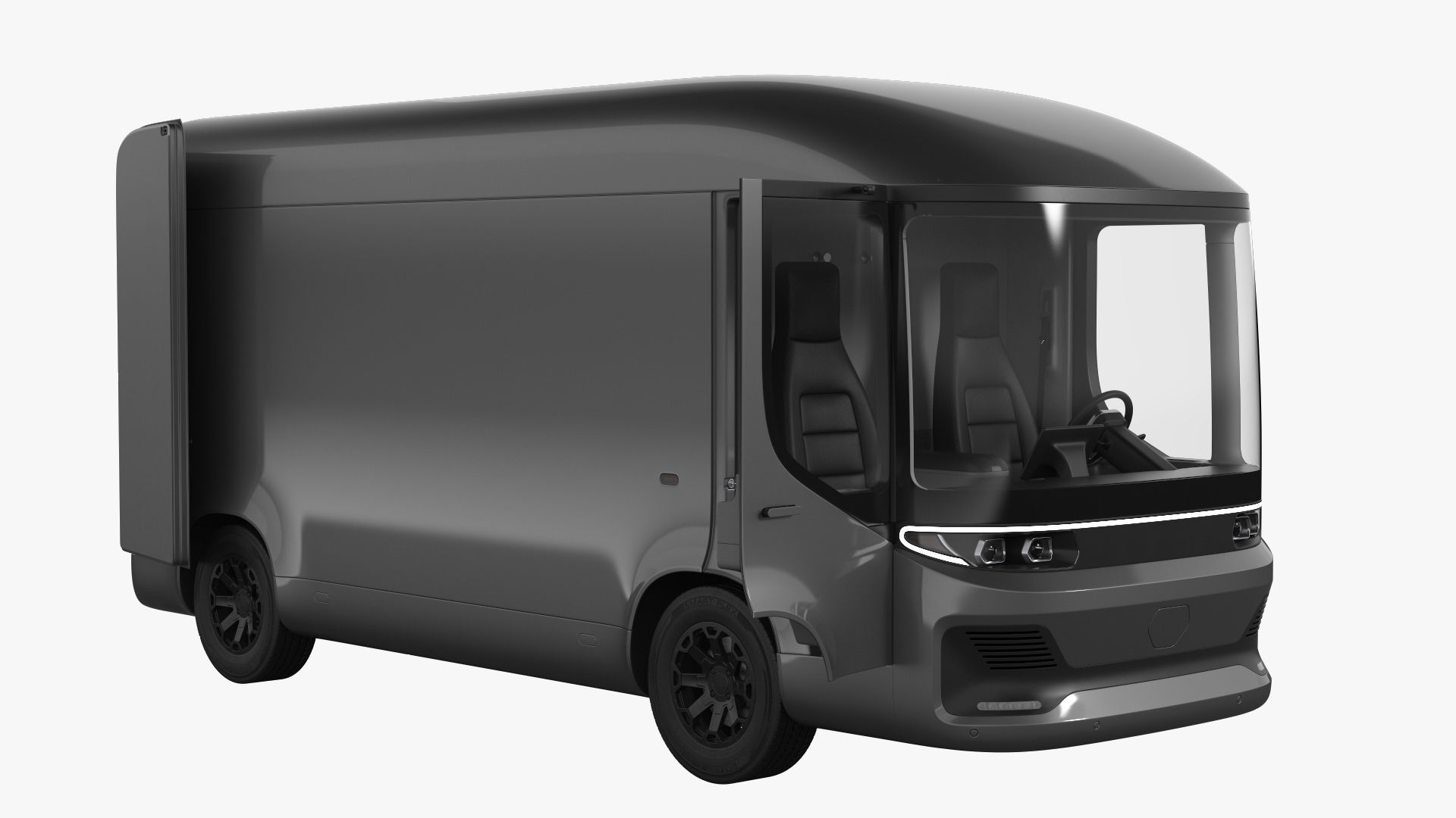 Electric Truck 3D model_15