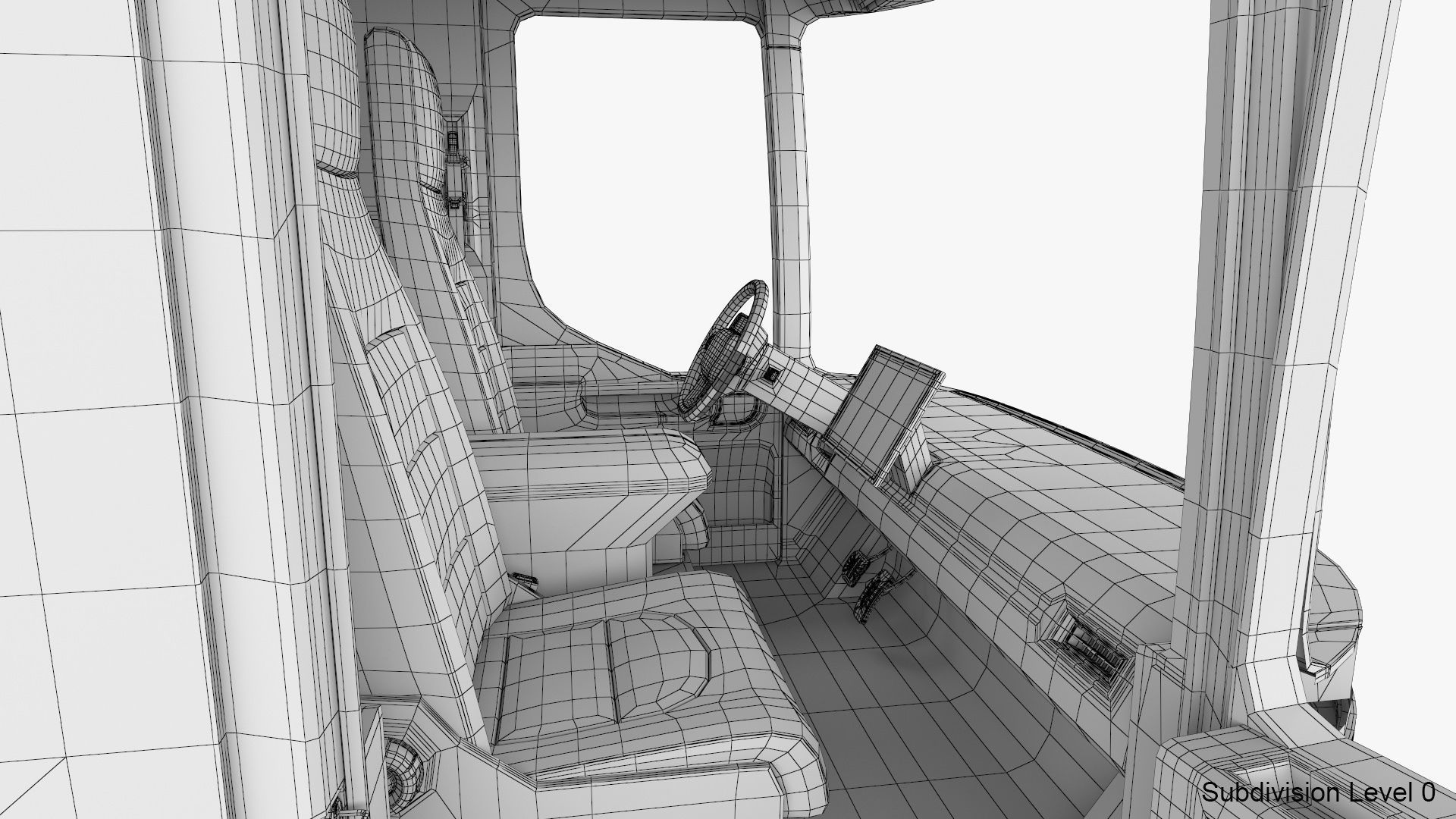 Electric Truck 3D model_27