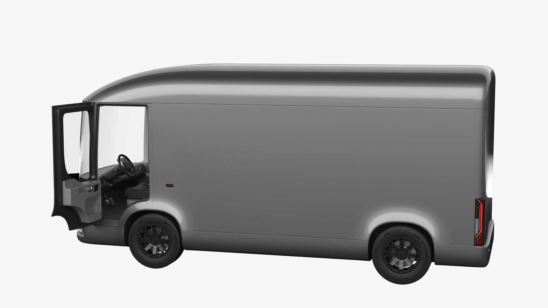 Electric Truck 3D model_10