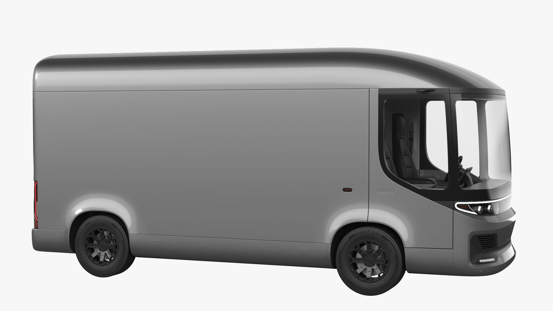 Electric Truck 3D model_8