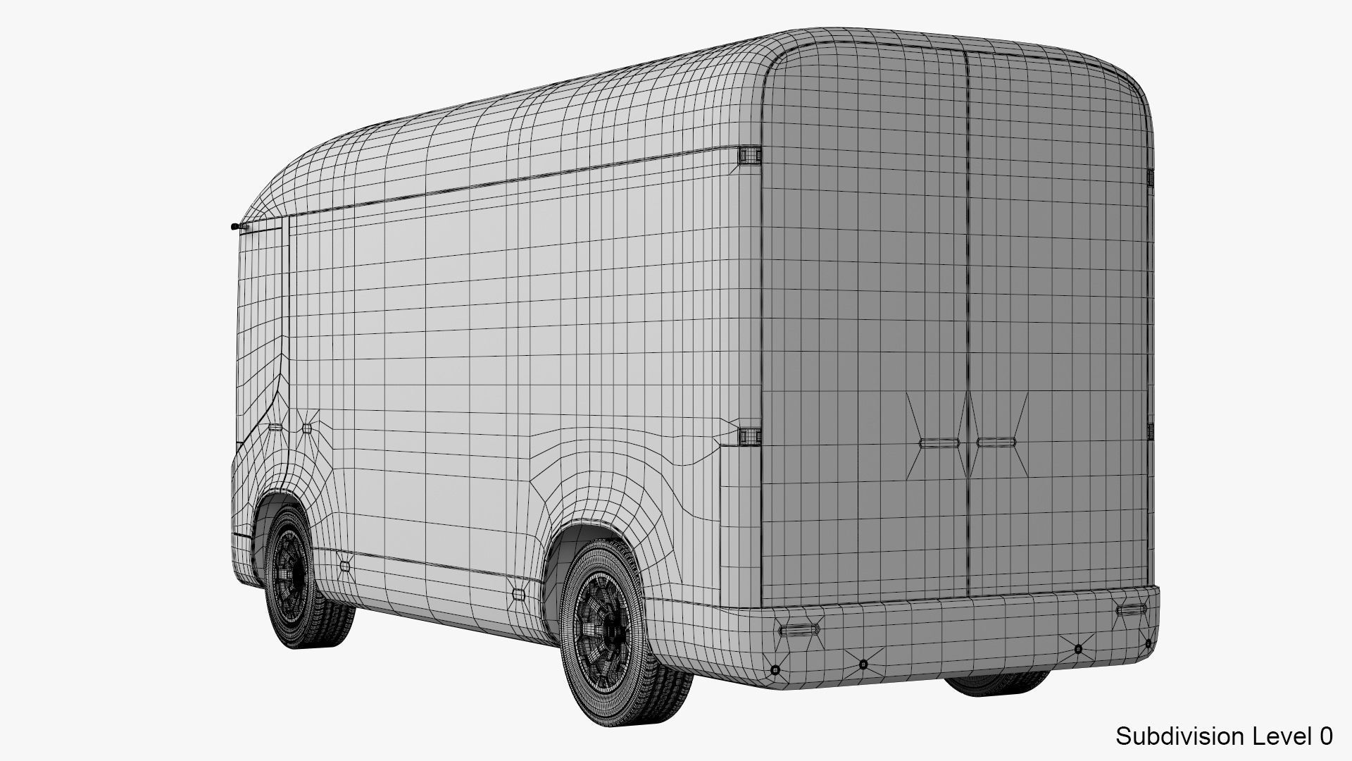 Electric Truck 3D model_23