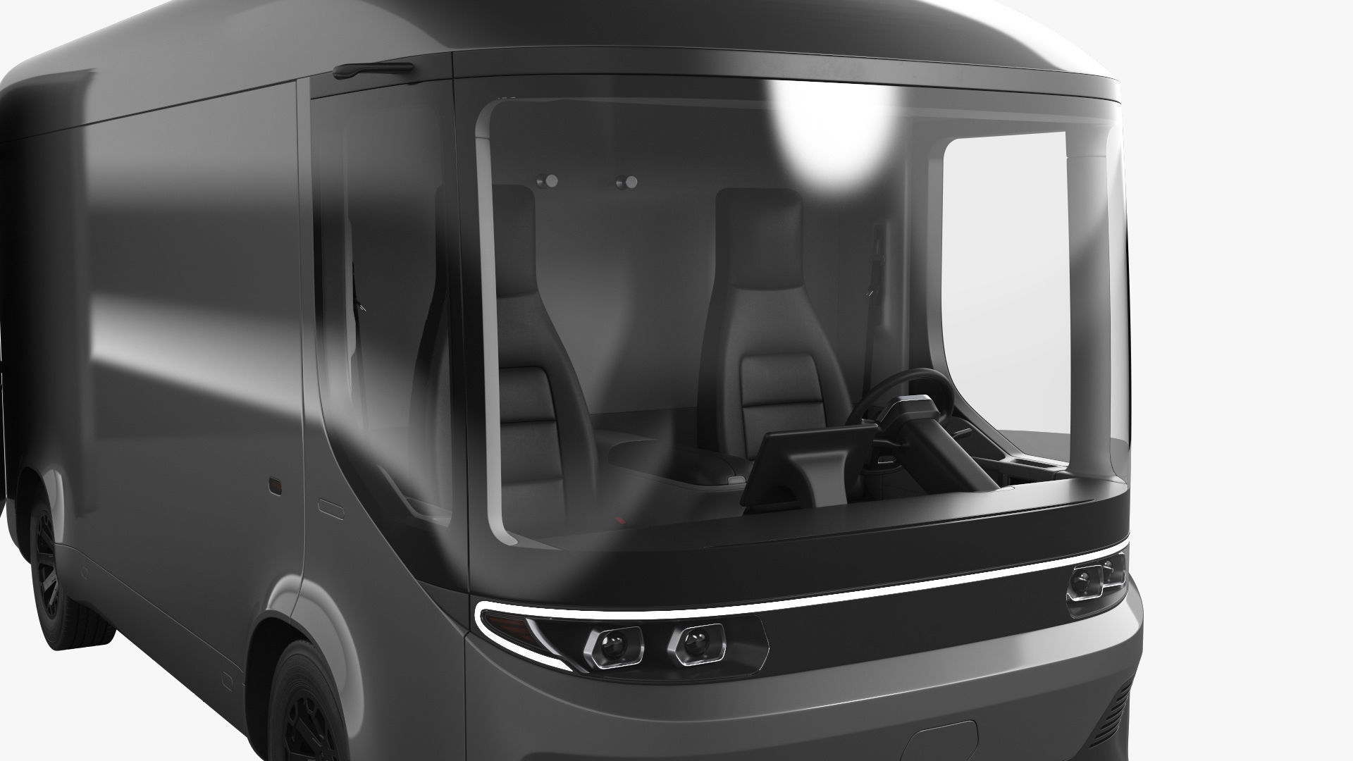 Electric Truck 3D model_14