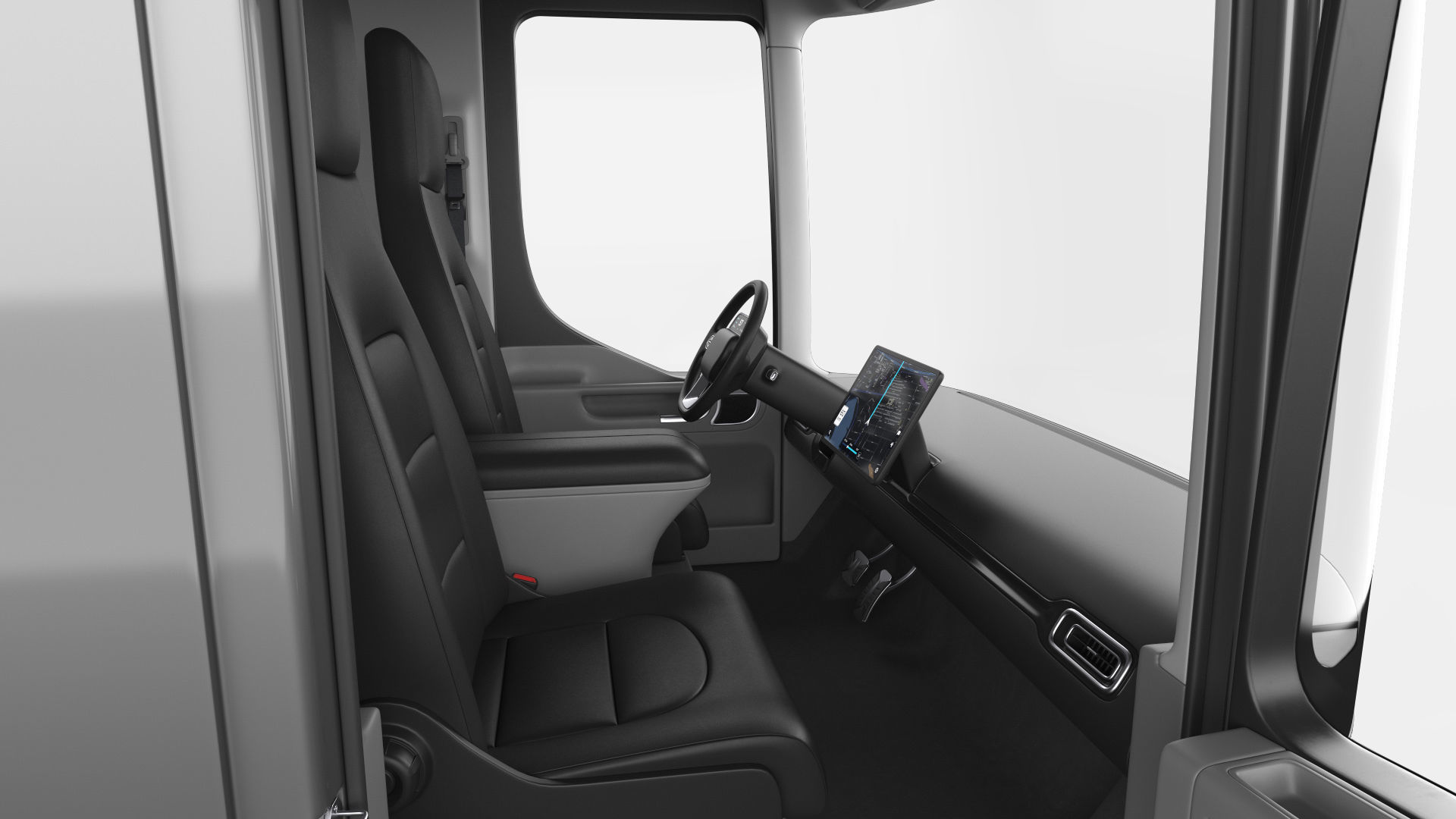 Electric Truck 3D model_17