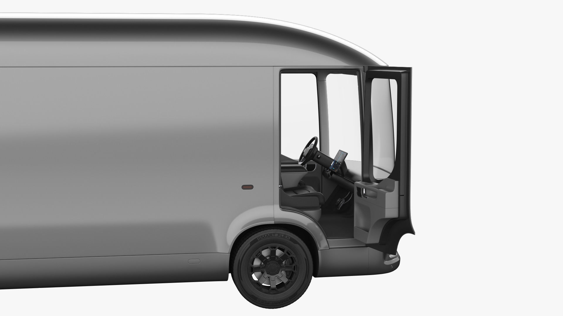 Electric Truck 3D model_16