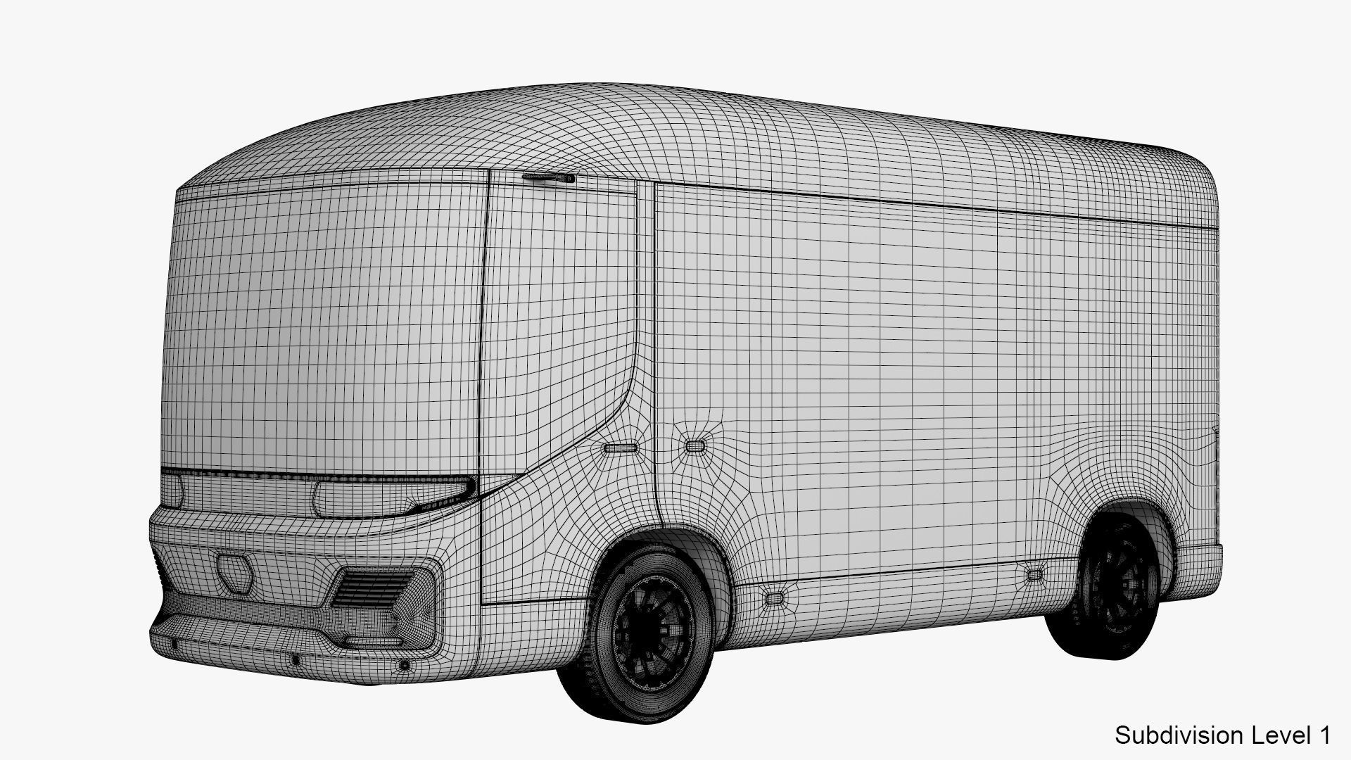 Electric Truck 3D model_22