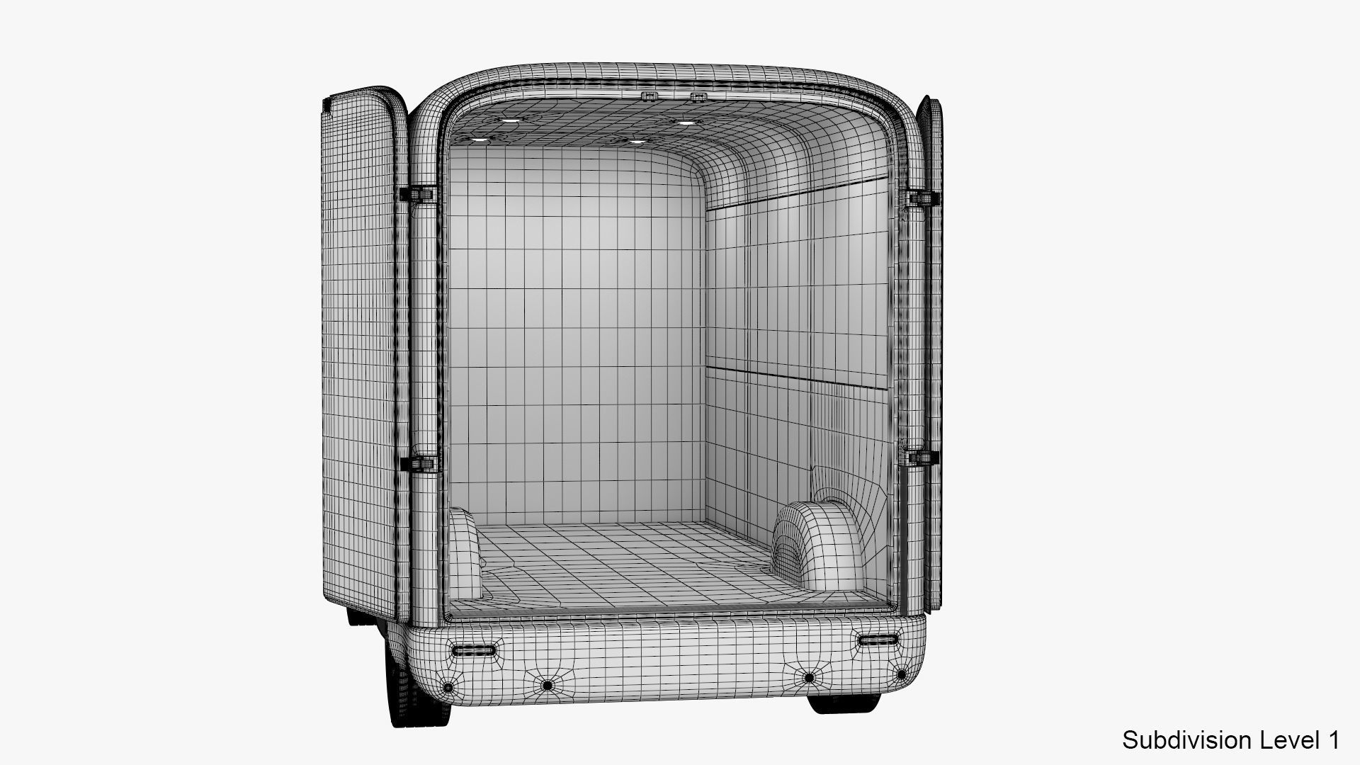 Electric Truck 3D model_26